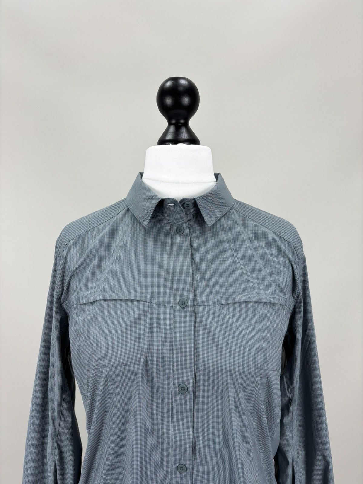 Arc'teryx Womens shirt Arc'teryx Size L Color Blue/Gray Size L / US 10 / IT 46 - 3 Thumbnail