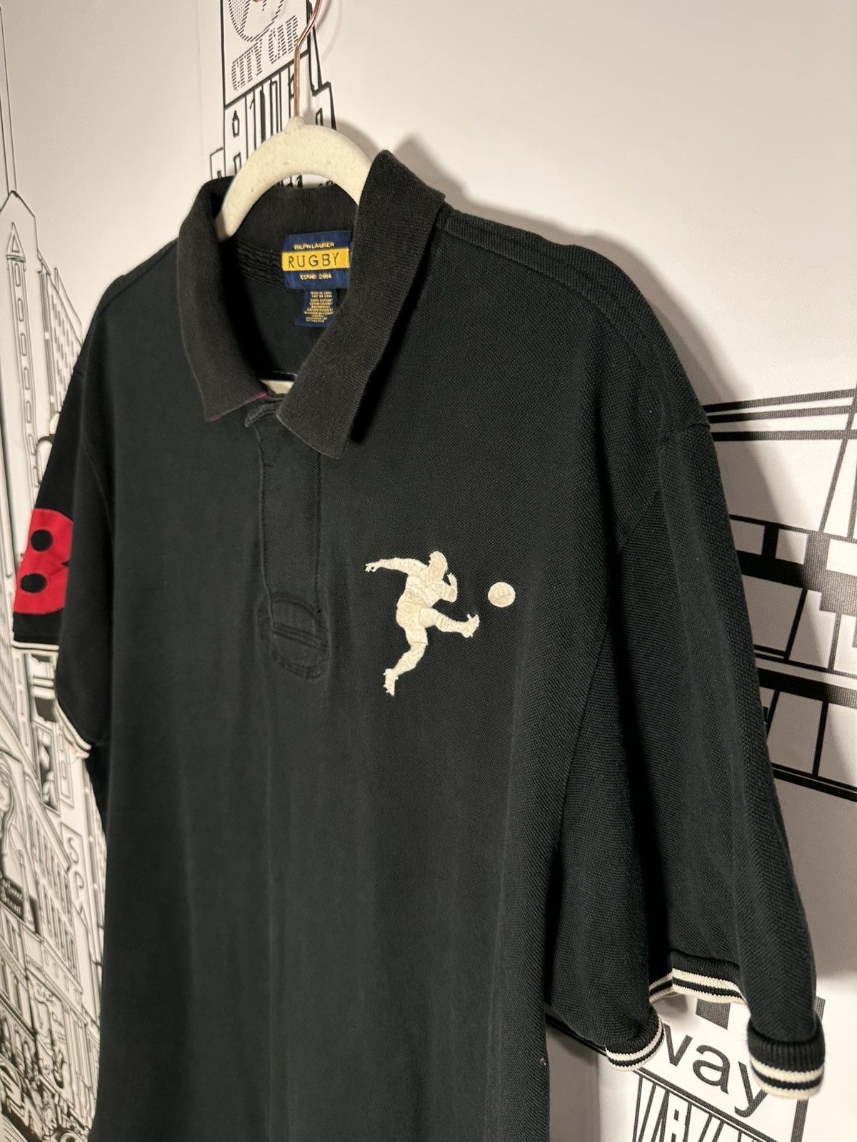 Rugby Ralph Lauren Rugby Ralph Lauren Kicker R.L.F.C Black XL Size US XL / EU 56 / 4 - 3 Thumbnail