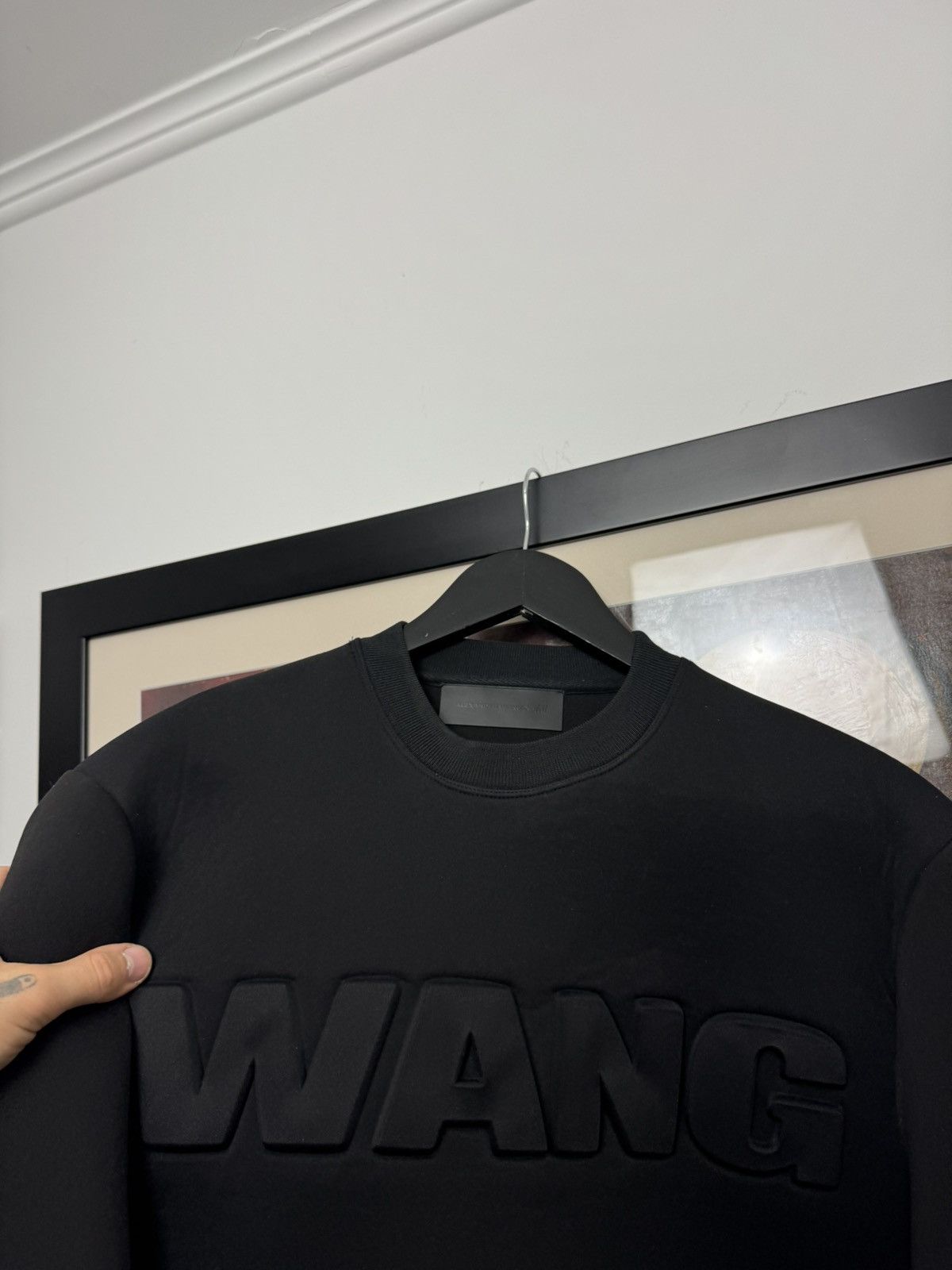 Alexander Wang Alexander Wang x H&M Cropped Sweatshirt Oversize Boxy Rare Size S / US 4 / IT 40 - 3 Thumbnail