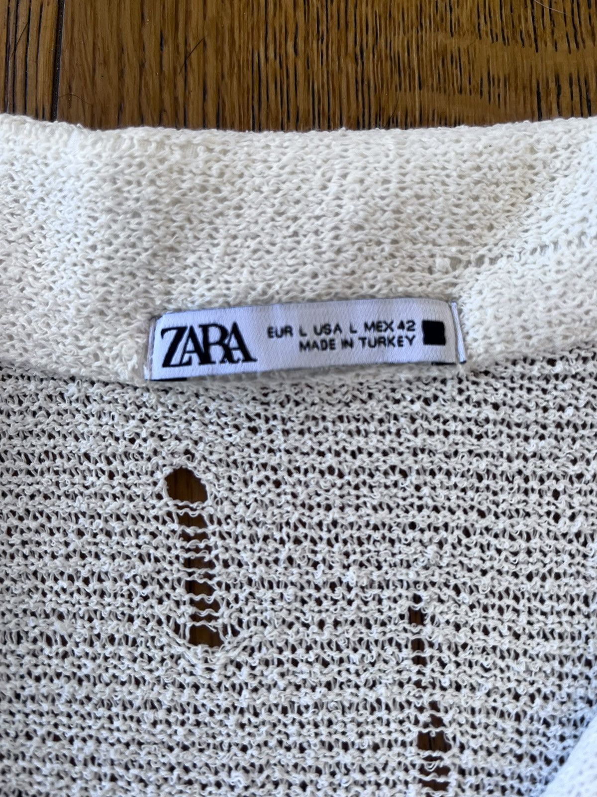 Japanese Brand × Vintage × Zara White Button-Up Shirt - Zara Man Size US L / EU 52-54 / 3 - 4 Thumbnail