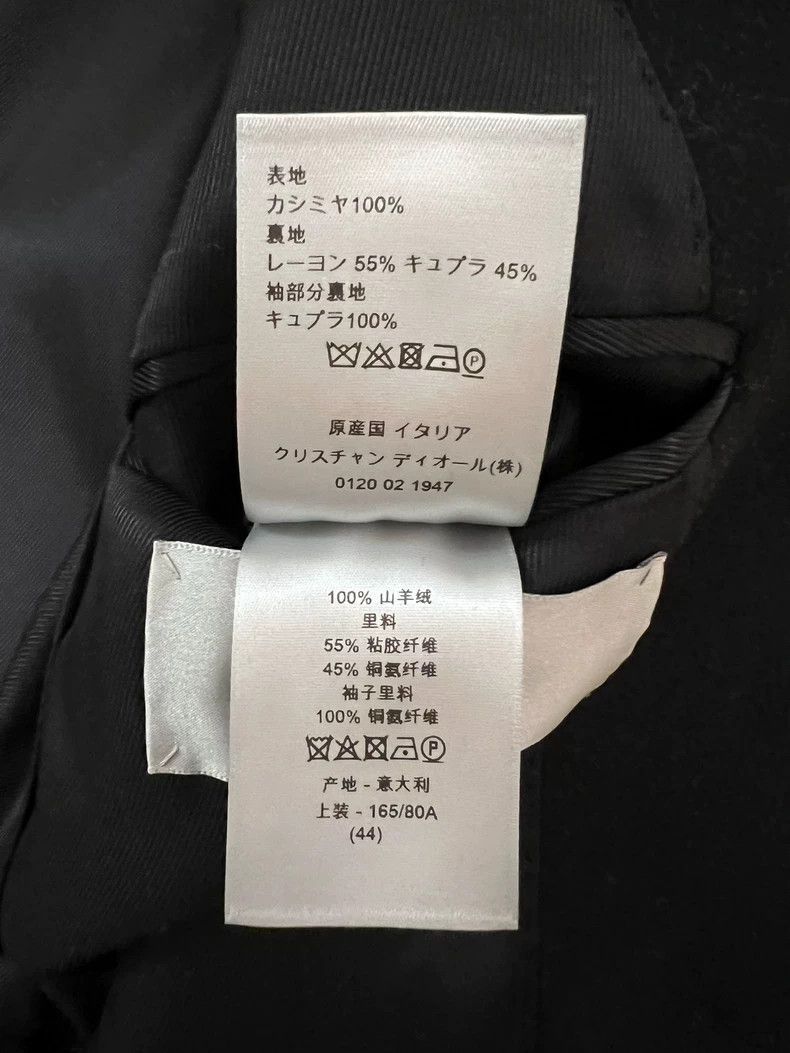 Dior Dior Men's cashmere coat 2502-Nextarrow Size US S / EU 44-46 / 1 - 5 Thumbnail