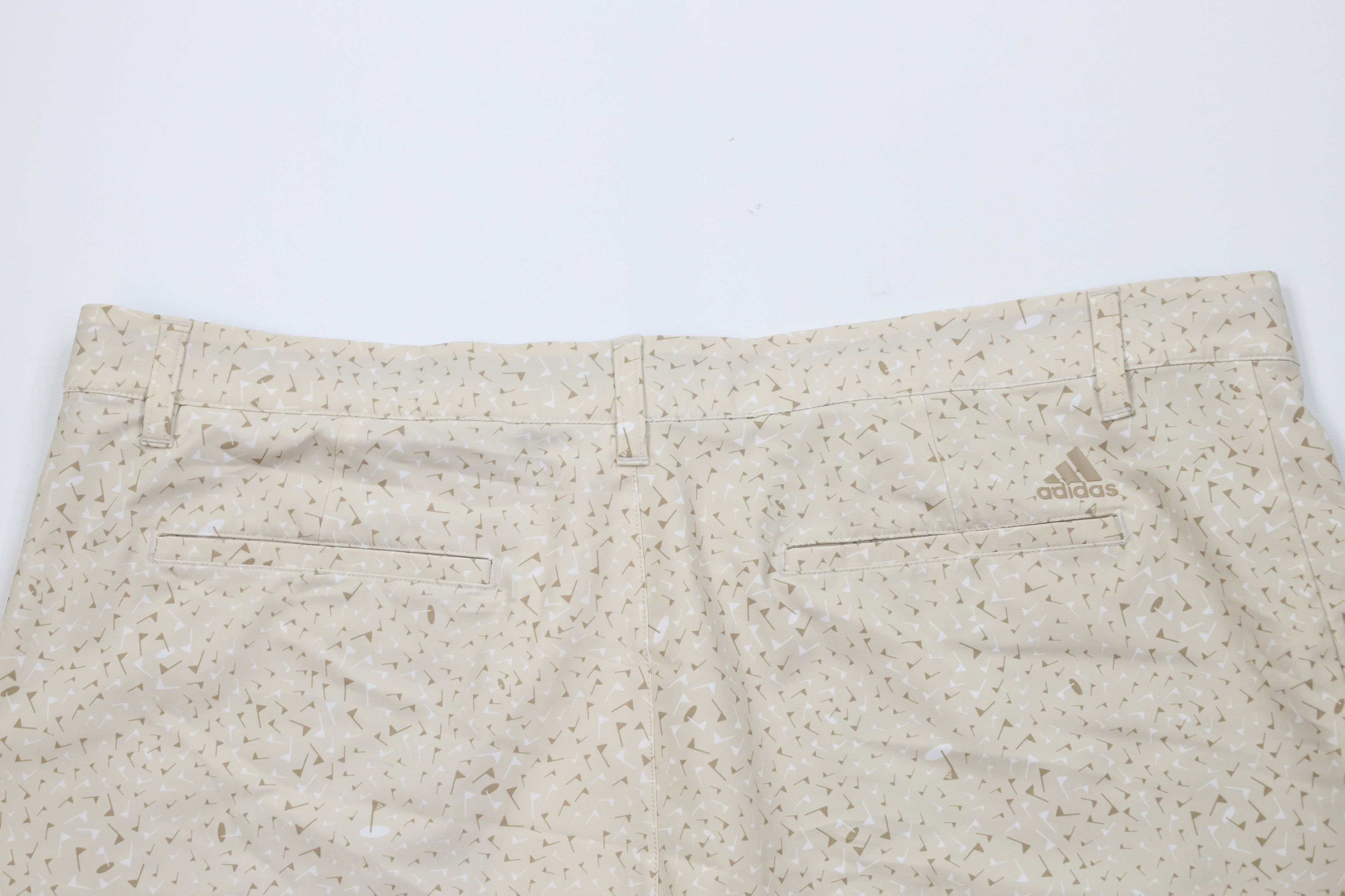 Adidas Adidas Golf All Over Print Tech Golfing Chino Shorts Beige Size US 38 / EU 54 - 9 Thumbnail