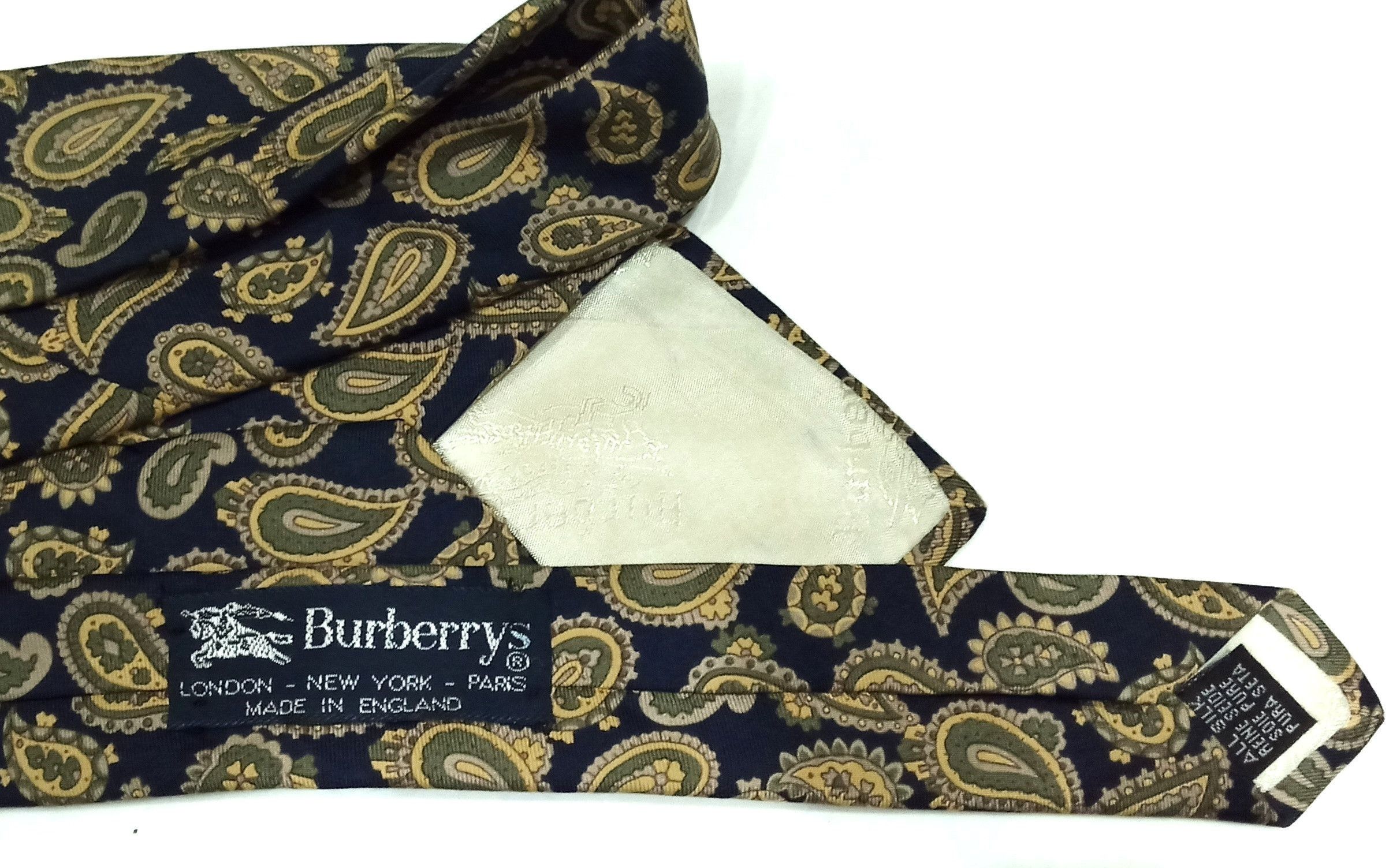 Burberry × Vintage Vintage Burberry tie Size ONE SIZE - 3 Thumbnail