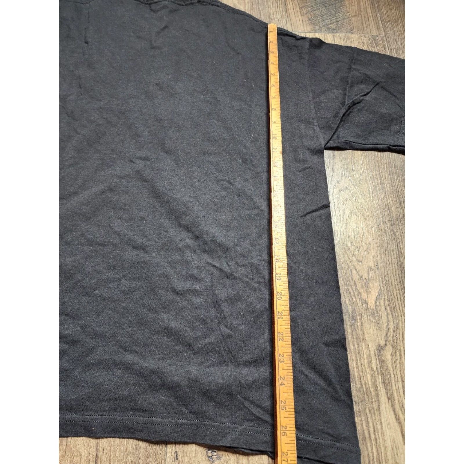 Jerzees VINTAGE TND Las Vegas T Shirt Mens XL Black Embroidered Logo 90s Dolphin Ocean USA Made Crew Neck Short Sleeve Shirt Men Size US XL / EU 56 / 4 - 3 Thumbnail