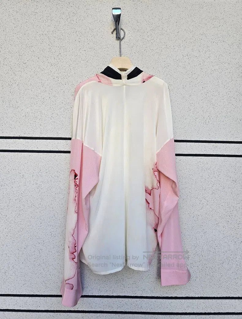 Haider Ackermann Haider Ackermann Silk Oversized Shirt. Size ONE SIZE - 2 Thumbnail