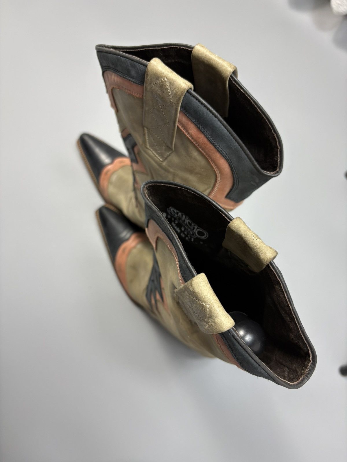Sancho Boots SANCHO Cowboystiefel Goodyear Welted Western Vintage Boots Size US 8 / IT 38 - 14 Thumbnail