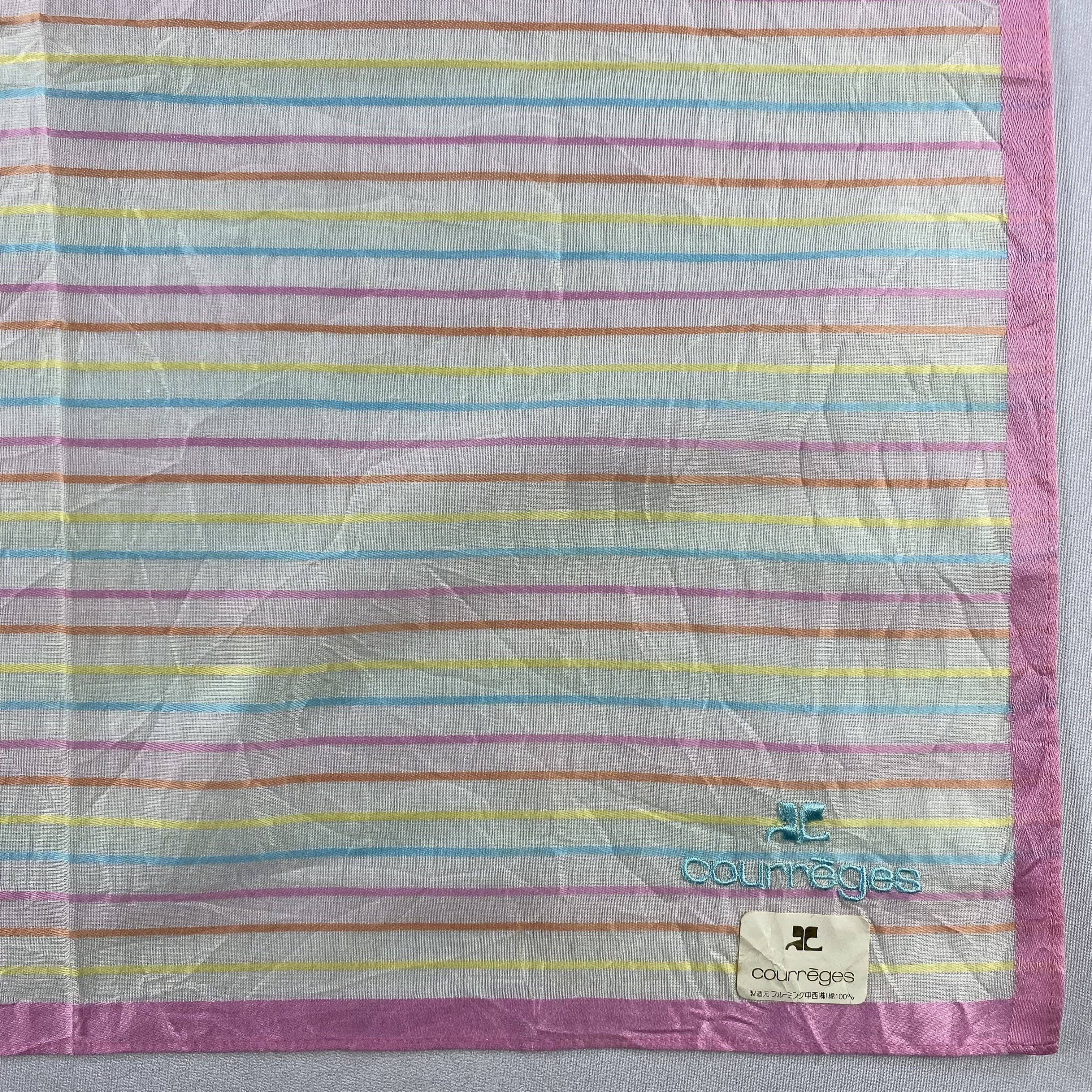 Courreges × Vintage Courreges Bandana/ Handkerchief / Neckerchief Size ONE SIZE - 3 Thumbnail