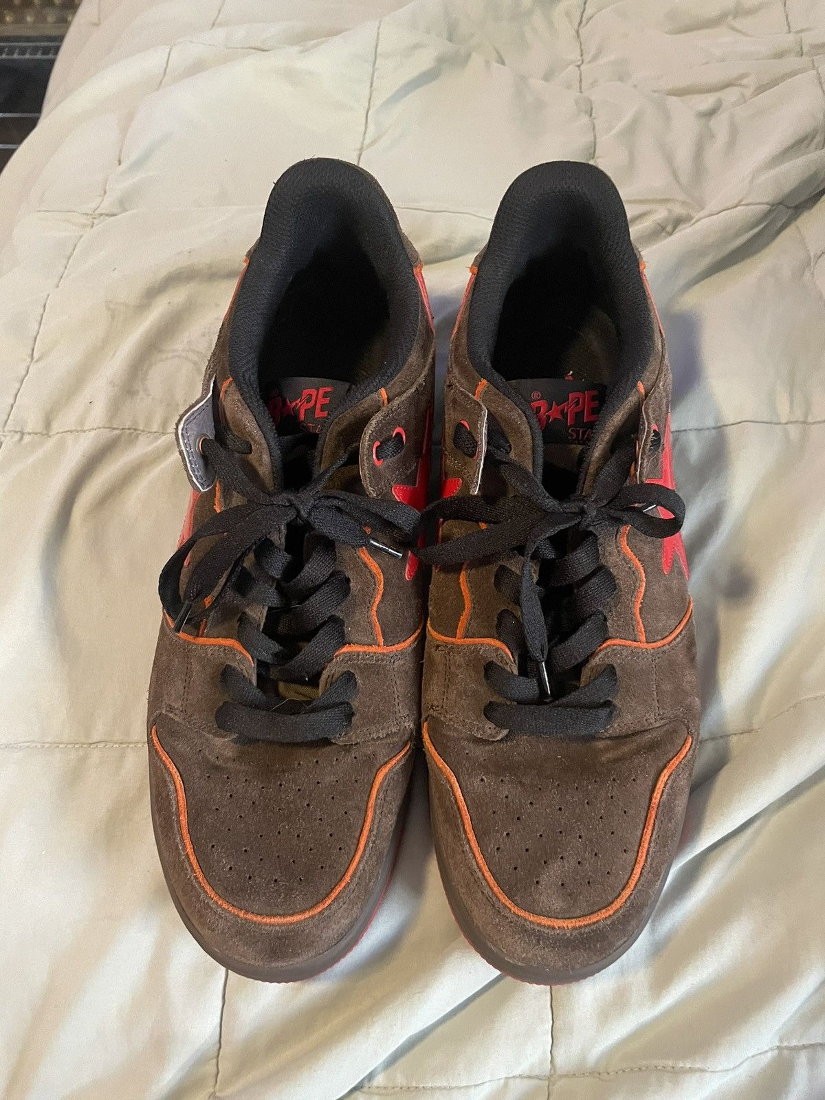 Bape Sk8 Sta ‘Brown Red’ Size US 11 / EU 44 - 2 Thumbnail