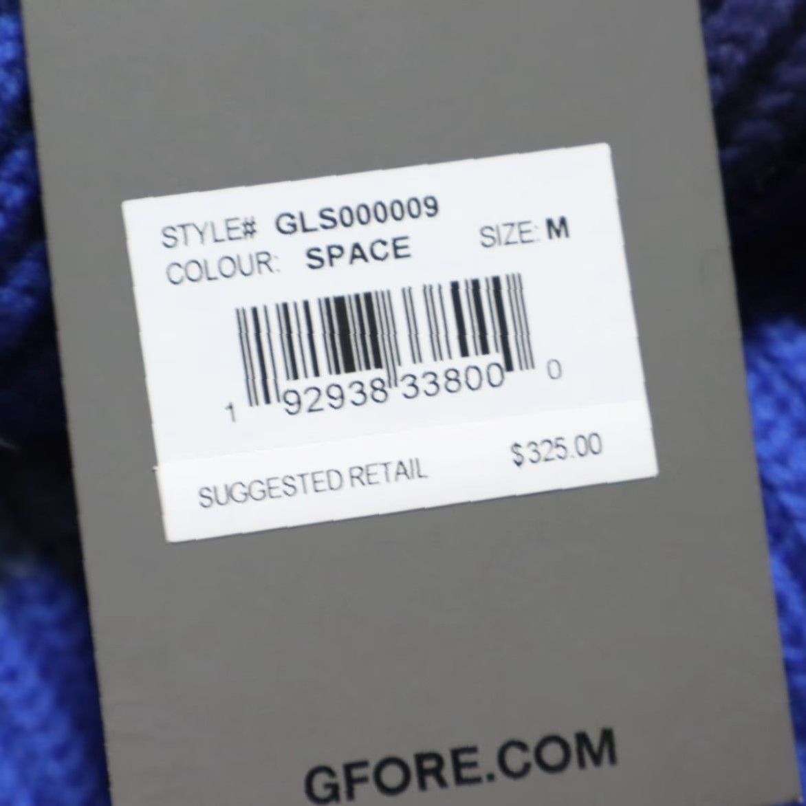 G/FORE G/Fore Big Swirl Wool Stretch Colorblock Sweater Space Women's M Shirt Size M / US 6-8 / IT 42-44 - 5 Thumbnail