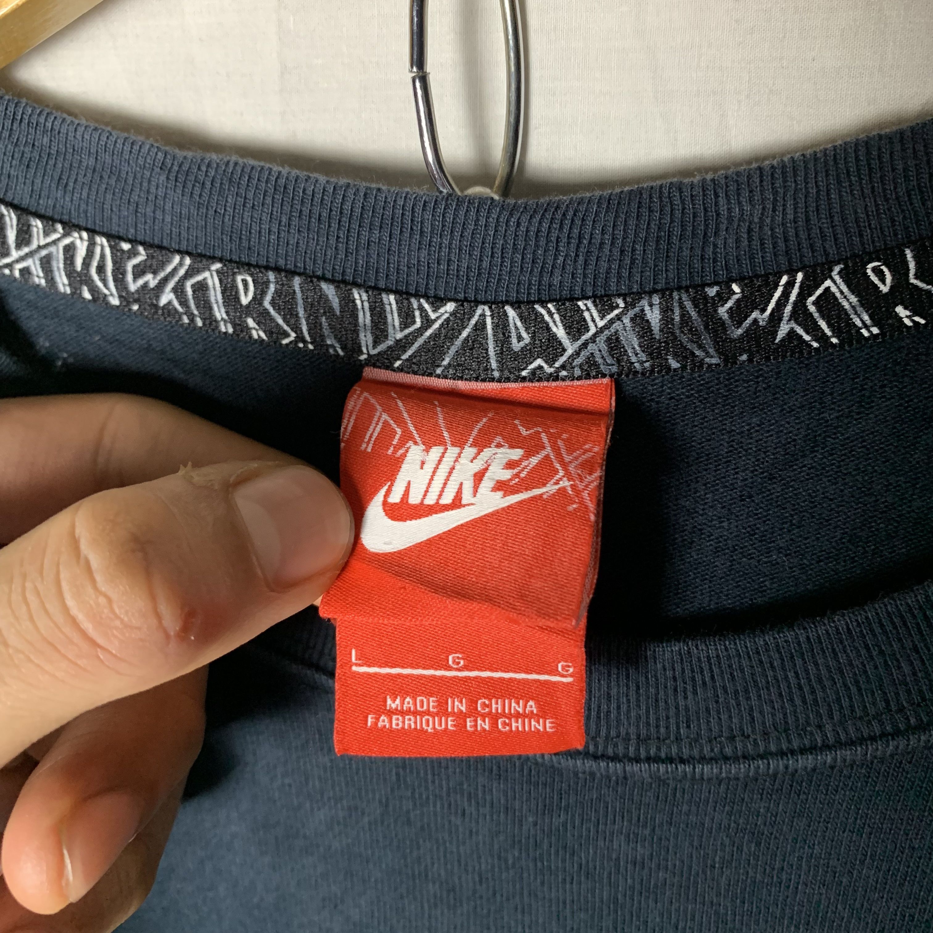 Nike Nike Air Big Logo Sweatshirt Size US L / EU 52-54 / 3 - 4 Thumbnail