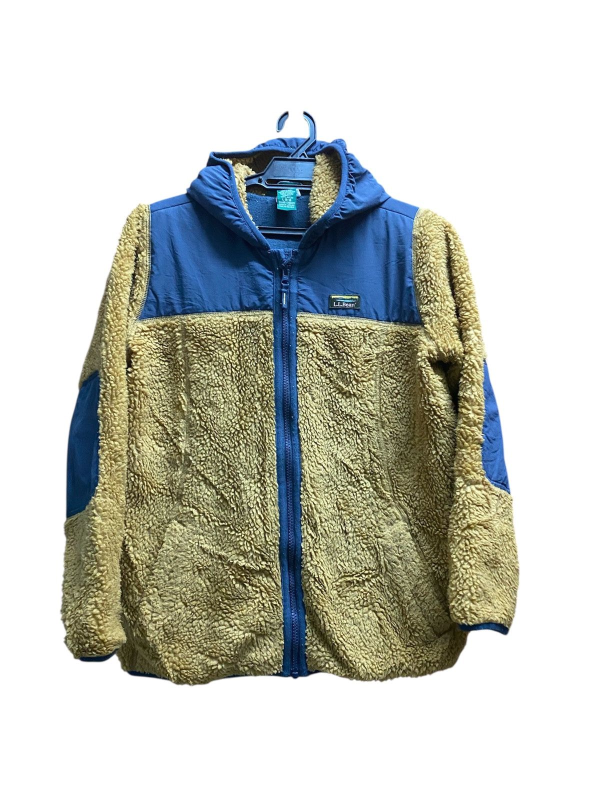 Designer × L.L. Bean L. L. Bean Kid Sherpa Fleece Hooded Jacket Size US XS / EU 42 / 0 - 1 Thumbnail