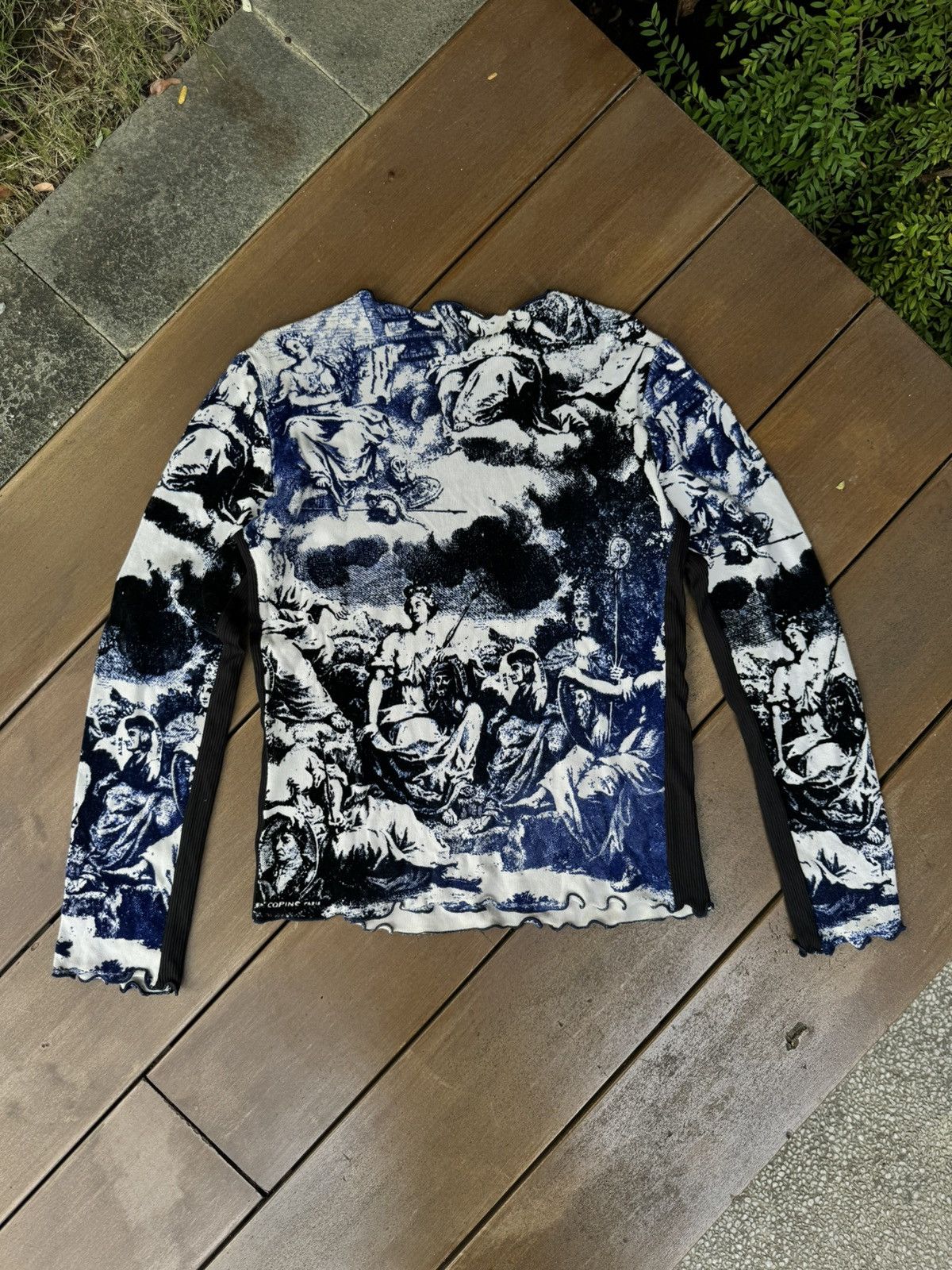 Cop Copine × Japanese Brand COP COPINE PARIS LONG SLEAVE TSHIRT Size M / US 6-8 / IT 42-44 - 8 Thumbnail