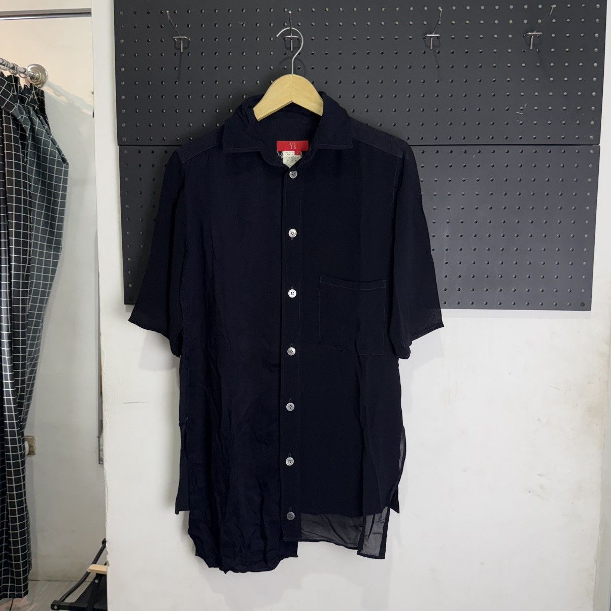 Yohji Yamamoto Y's Yohji Yamamoto buttonshirt fit rayon and linen Size XS / US 0-2 / IT 36-38 - 1 Thumbnail
