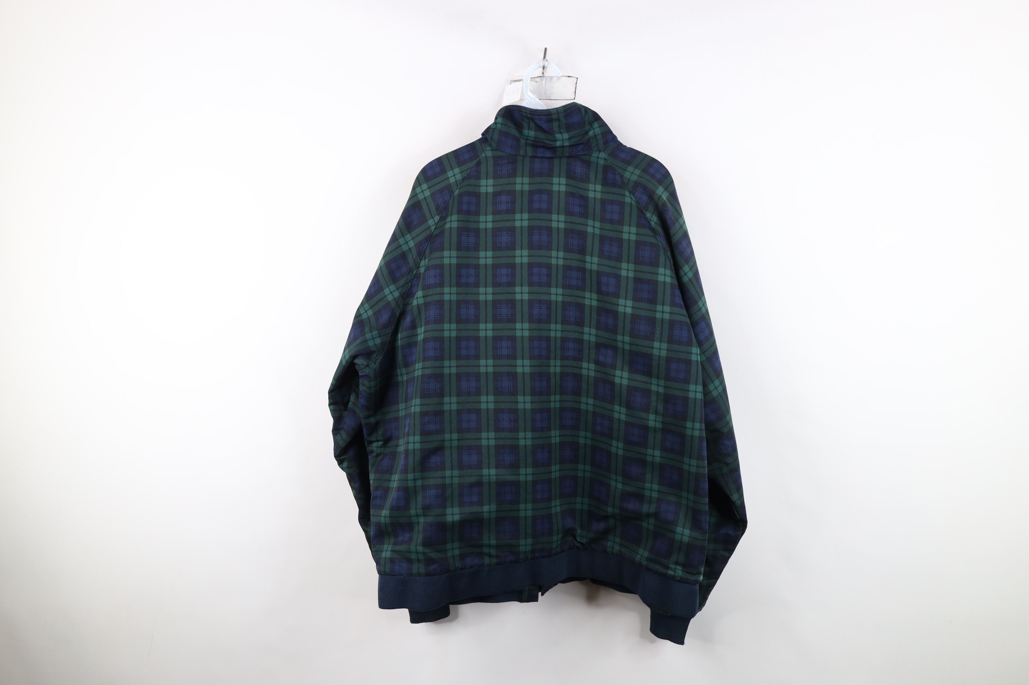 Lands' End Vintage 90s Lands End Lined Squall Bomber Jacket Plaid Size US XXL / EU 58 / 5 - 15 Thumbnail