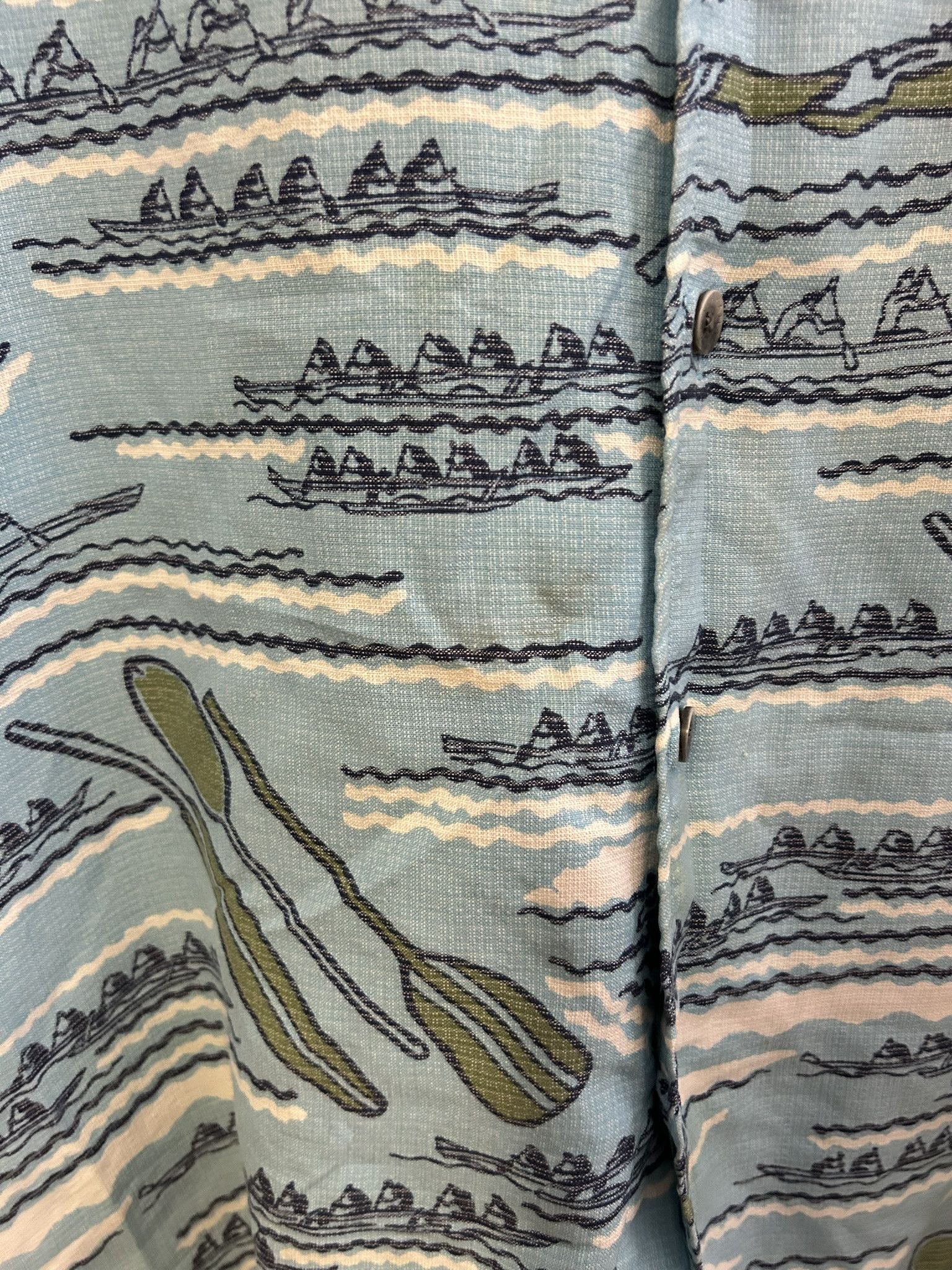 Kahala VINTAGE KAHALA HAWAII BLUE DIAMOND HEAD SHIRT SIZE L Size US L / EU 52-54 / 3 - 4 Thumbnail