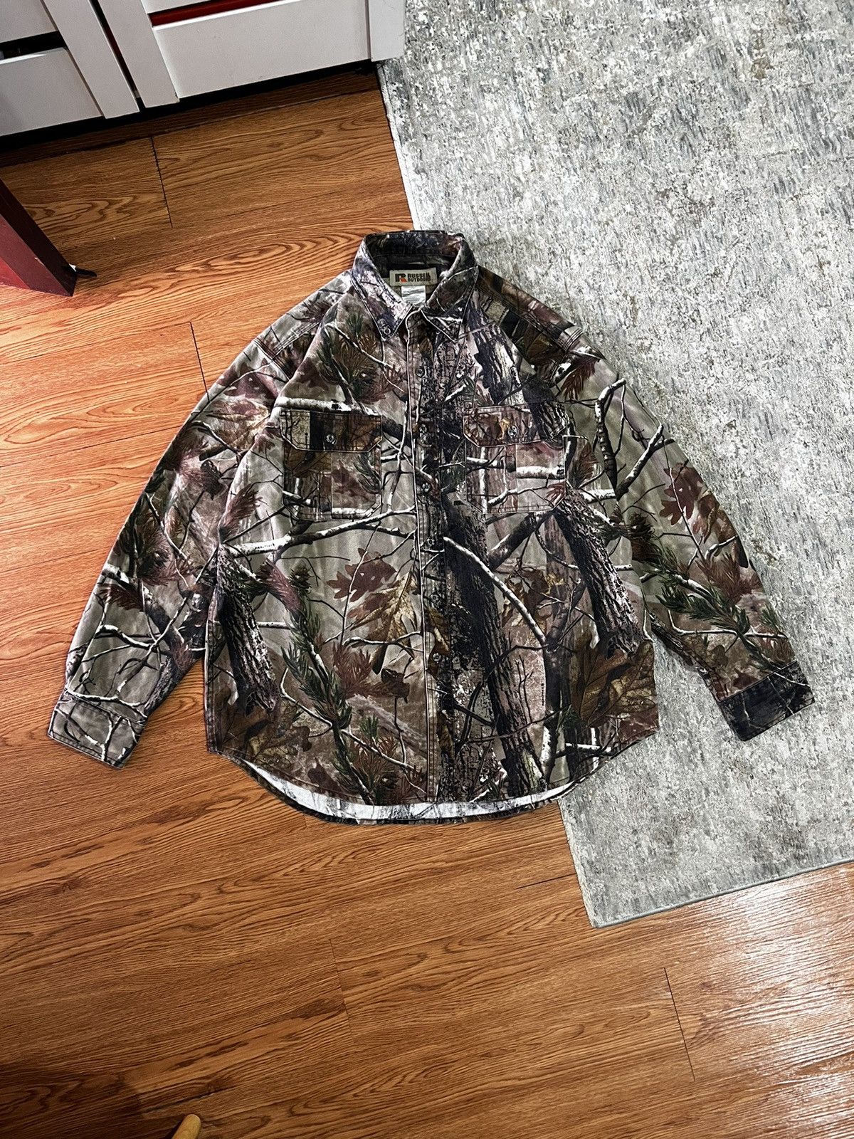 Realtree Game Winner Russell x Realtree Camo Shirt Heavy Long Sl Size US XL / EU 56 / 4 - 1 Thumbnail