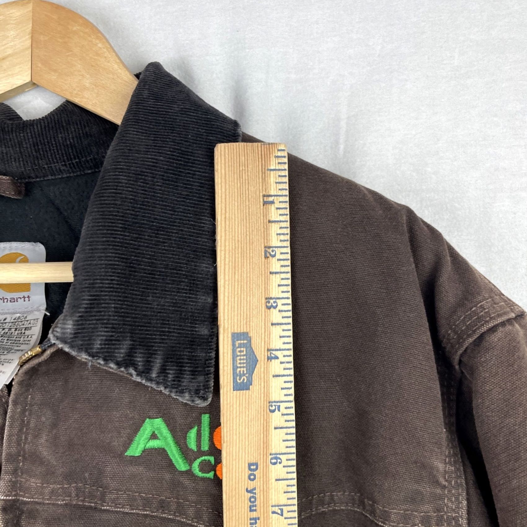 Carhartt Vintage Carhartt Jacket Mens XL Brown Santa Fe Lined Quilted Corduroy Collar J14 DKB Jacket Size US XL / EU 56 / 4 - 6 Thumbnail