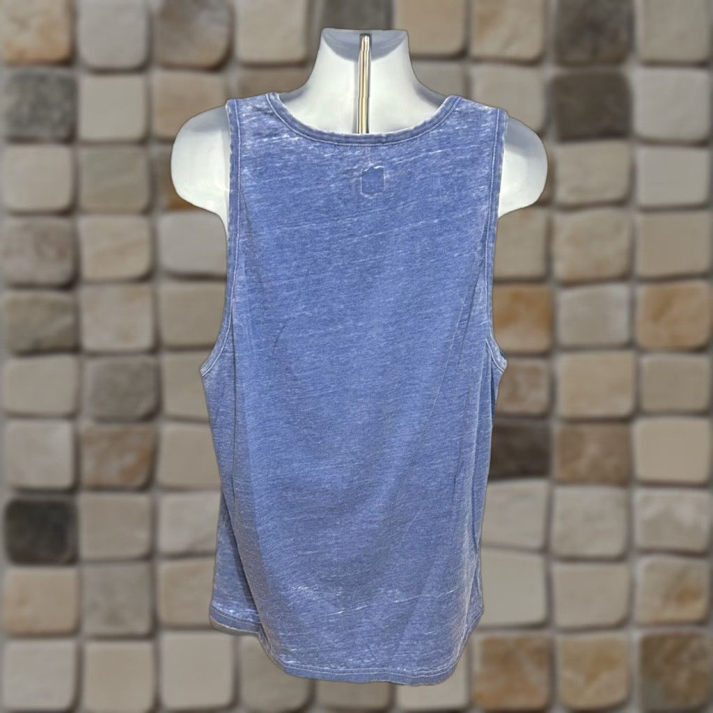 G-III VINTAGE not applicable New York Giants Tank Top Men 2XL Heather Blue Front Graphic G-III Apparel Group Size US XXL / EU 58 / 5 - 1 Thumbnail