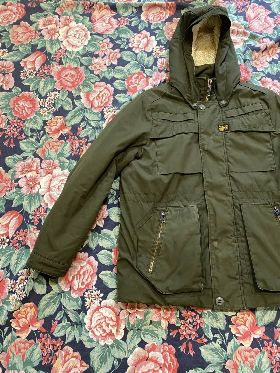 G-Star vintage green jacket G-Star Raw logo Y2K Streetwear Size US M / EU 48-50 / 2 - 6 Thumbnail