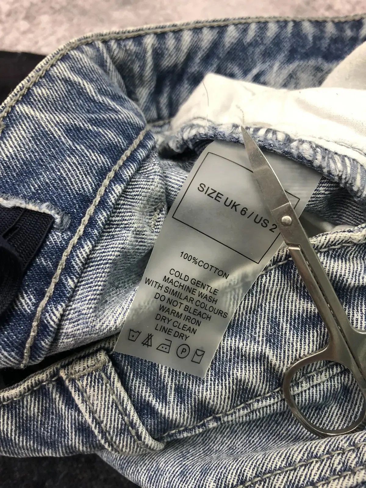 Maniere De Vior MANIERE DE VOIR Vintage Hype Avantgarde Jeans Striped Y2k Size 26" / US 2 / IT 38 - 10 Thumbnail
