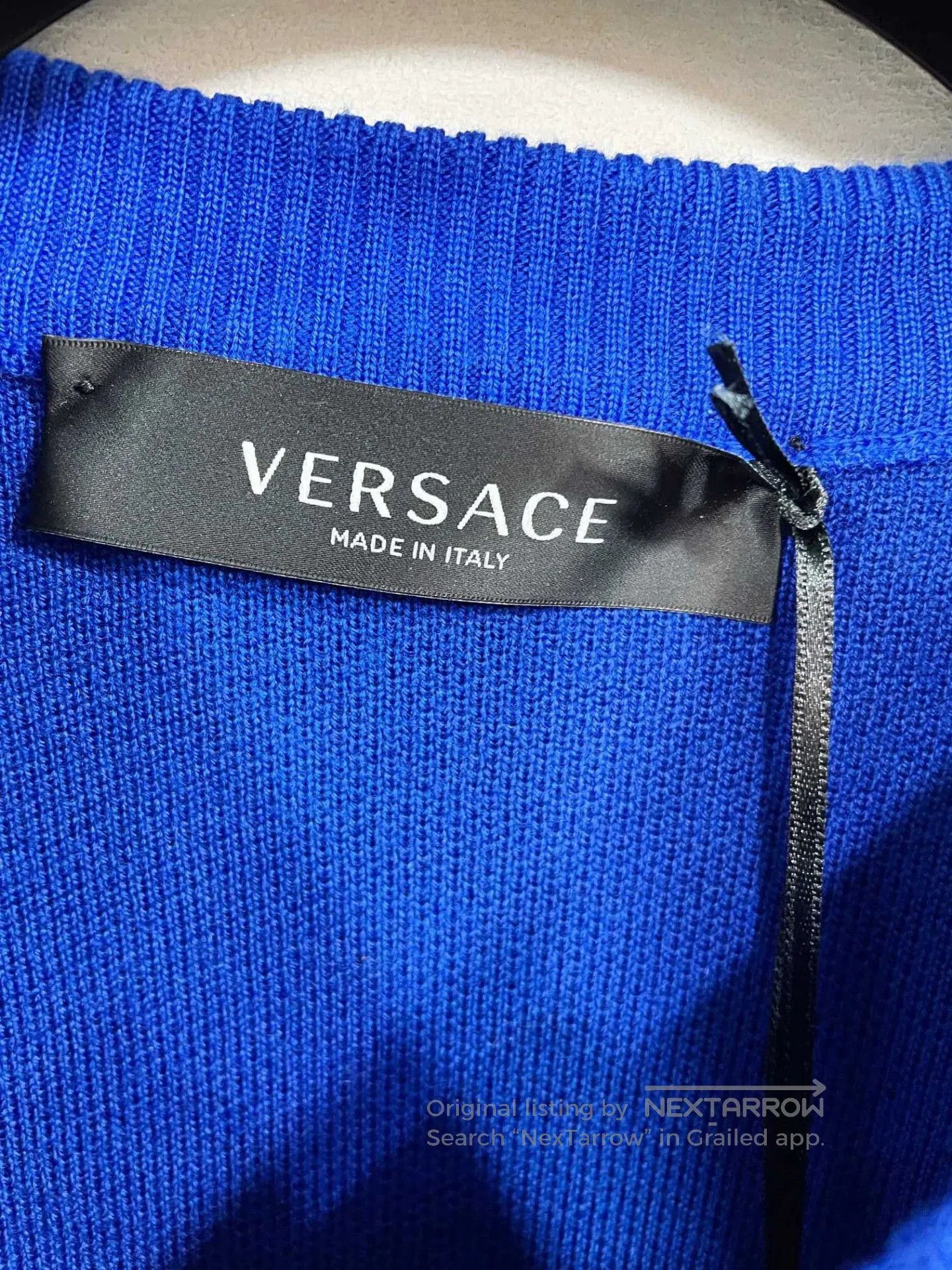Versace VERSACE Wool Knit Sweater Coat. Size US M / EU 48-50 / 2 - 6 Thumbnail