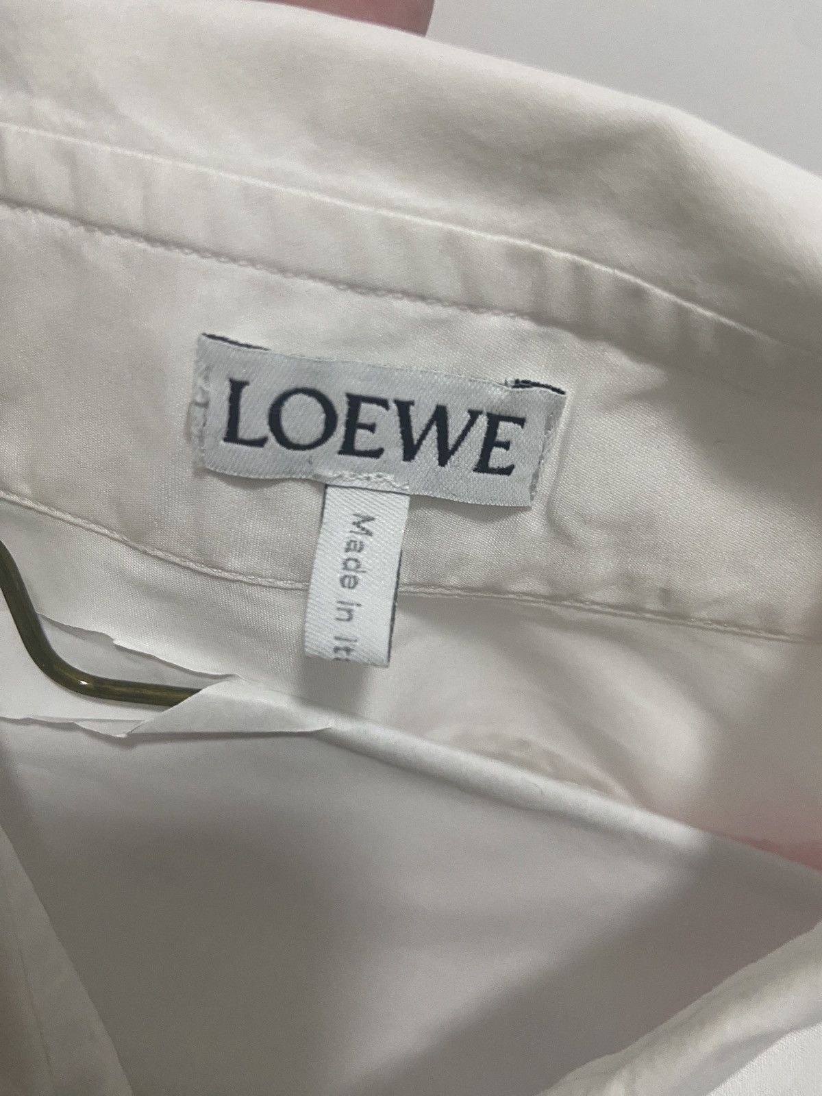 Loewe Loewe white knot pearl shirt Size US S / EU 44-46 / 1 - 6 Thumbnail