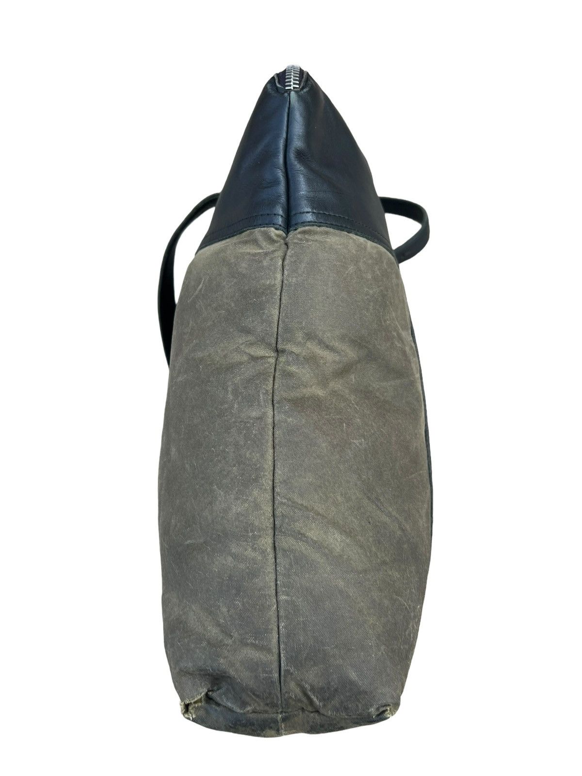 Billykirk Vintage Billykirk Handmade Distress Waxed Canvas Leather Bag Size ONE SIZE - 9 Thumbnail