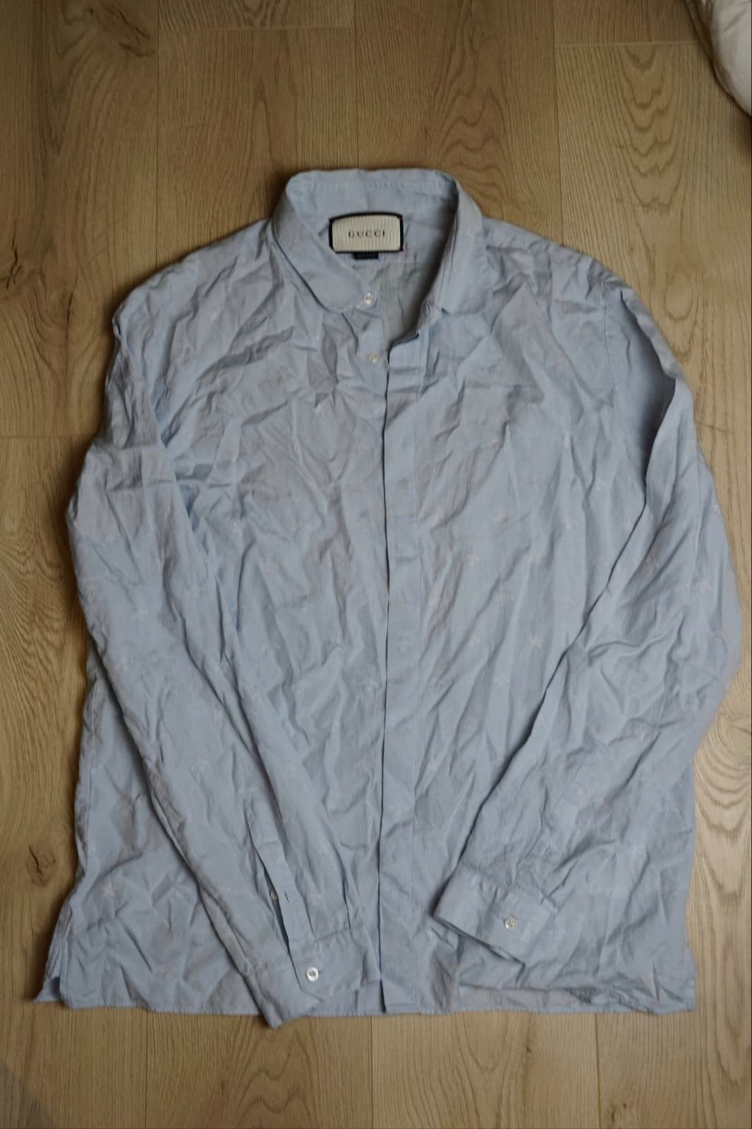 Gucci Gucci Cambridge bees stars button up shirt Size US M / EU 48-50 / 2 - 1 Thumbnail