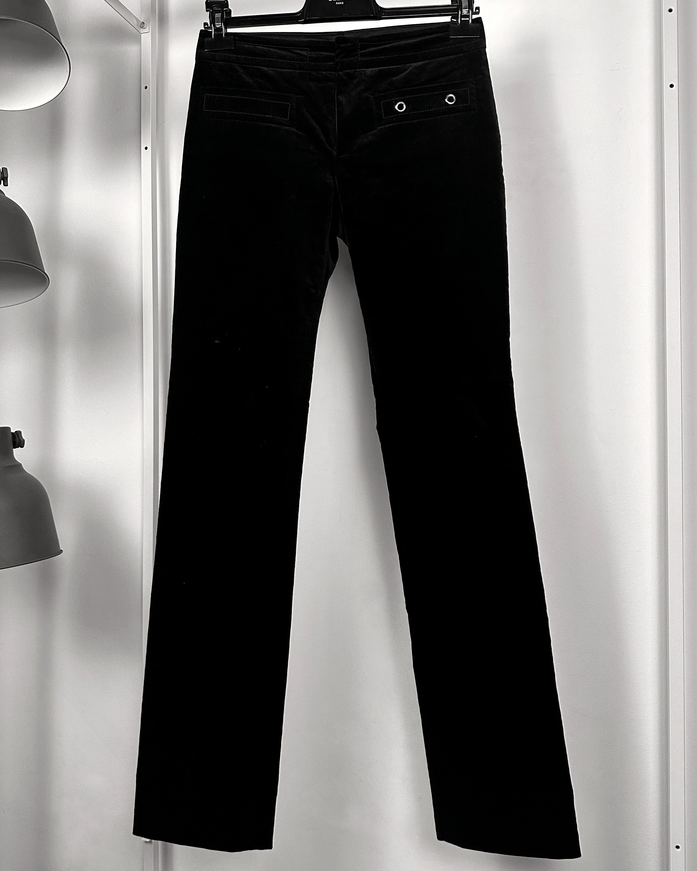 Gucci Gucci By Frida Giannini Velour Velvet Bootcut Pants Size US 28 / EU 44 - 3 Thumbnail