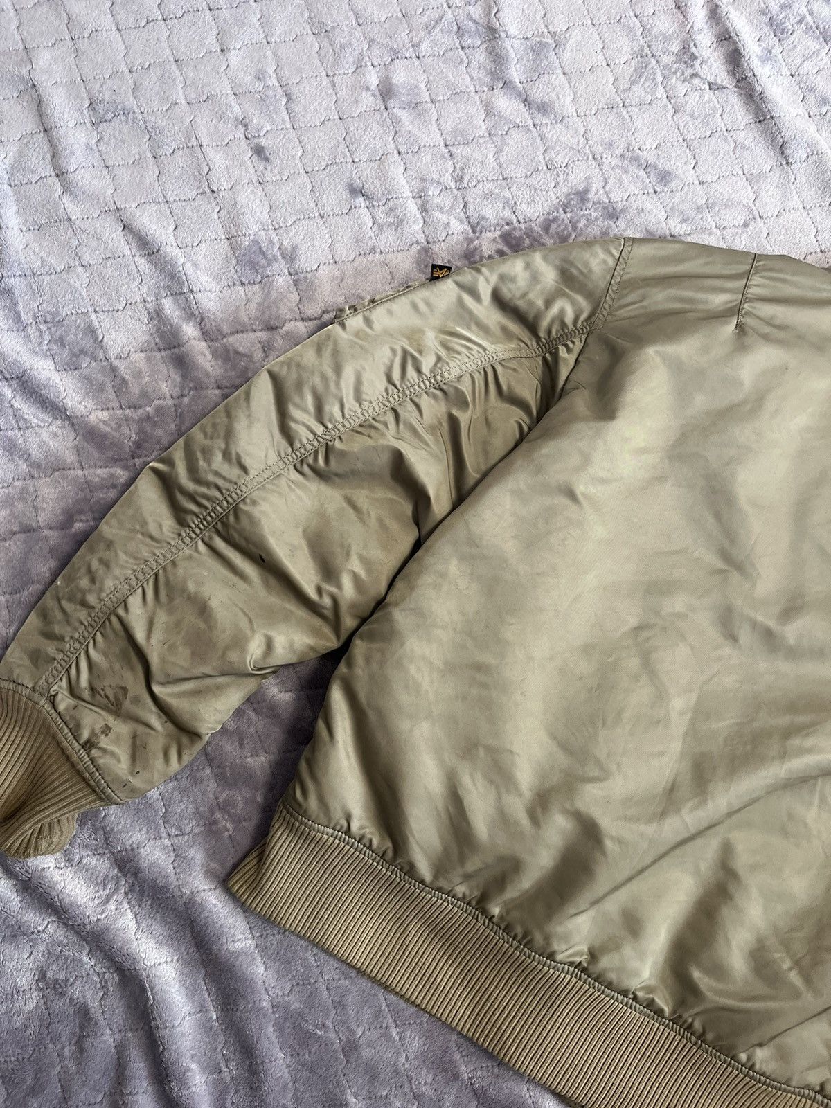 Alpha Industries 💥VINTAGE ALPHA INDUSTRIES MA-1 BOMBER Size US XXL / EU 58 / 5 - 10 Thumbnail