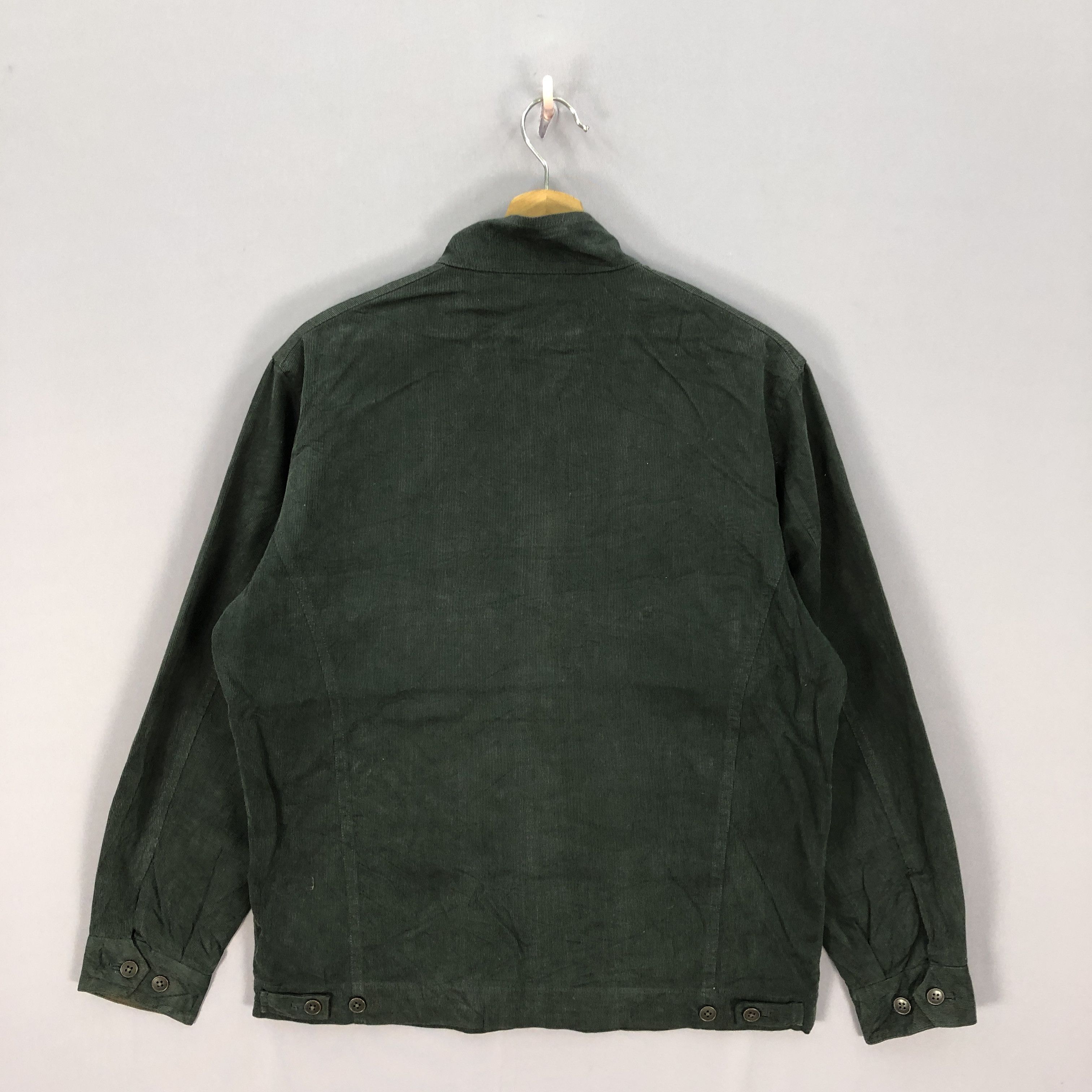 Japanese Brand × Vintage Vintage Harajuku Bomber Jacket Japanese Green Bomber Size US M / EU 48-50 / 2 - 2 Thumbnail