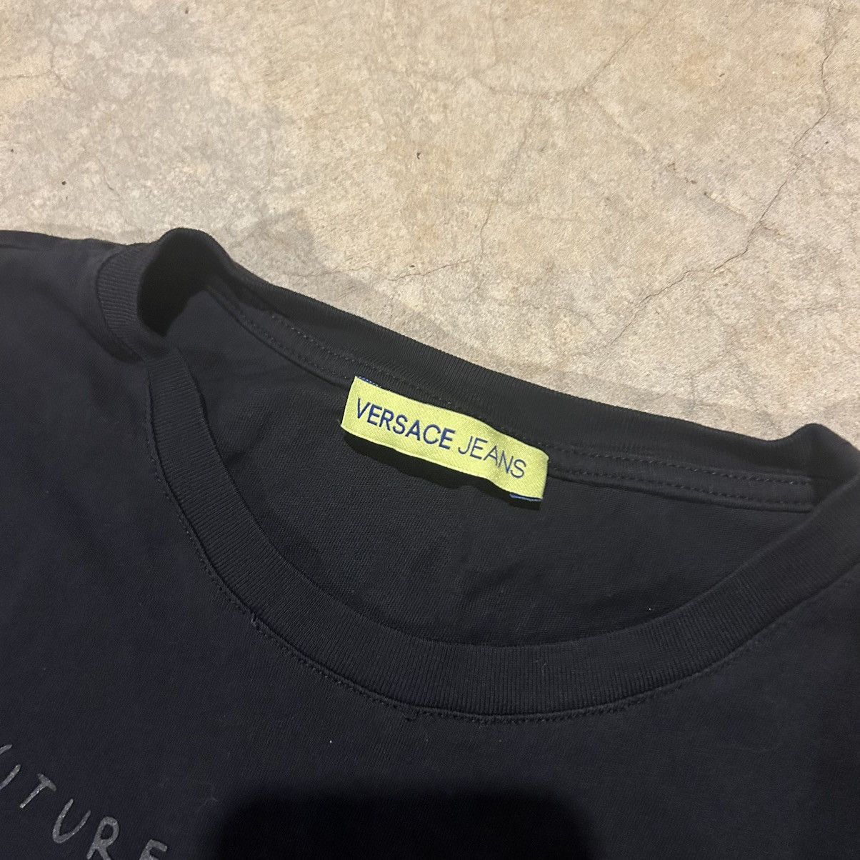 Designer Versace Jeans Couture Statue of David Art Printed Tee Size US L / EU 52-54 / 3 - 5 Thumbnail