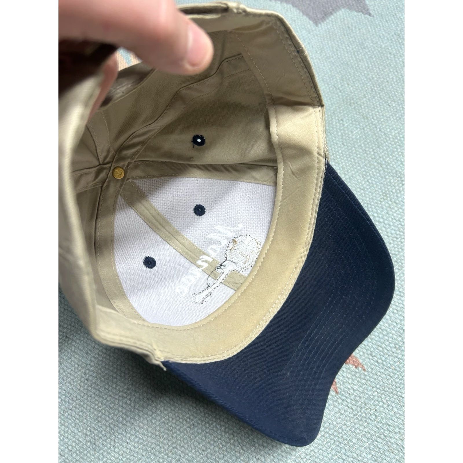 Vintage VINTAGE Bill Monroe Foundation Adjustable Baseball Cap Hat Men's Tan Bluegrass Guitar Strapback Cap Size ONE SIZE - 6 Thumbnail