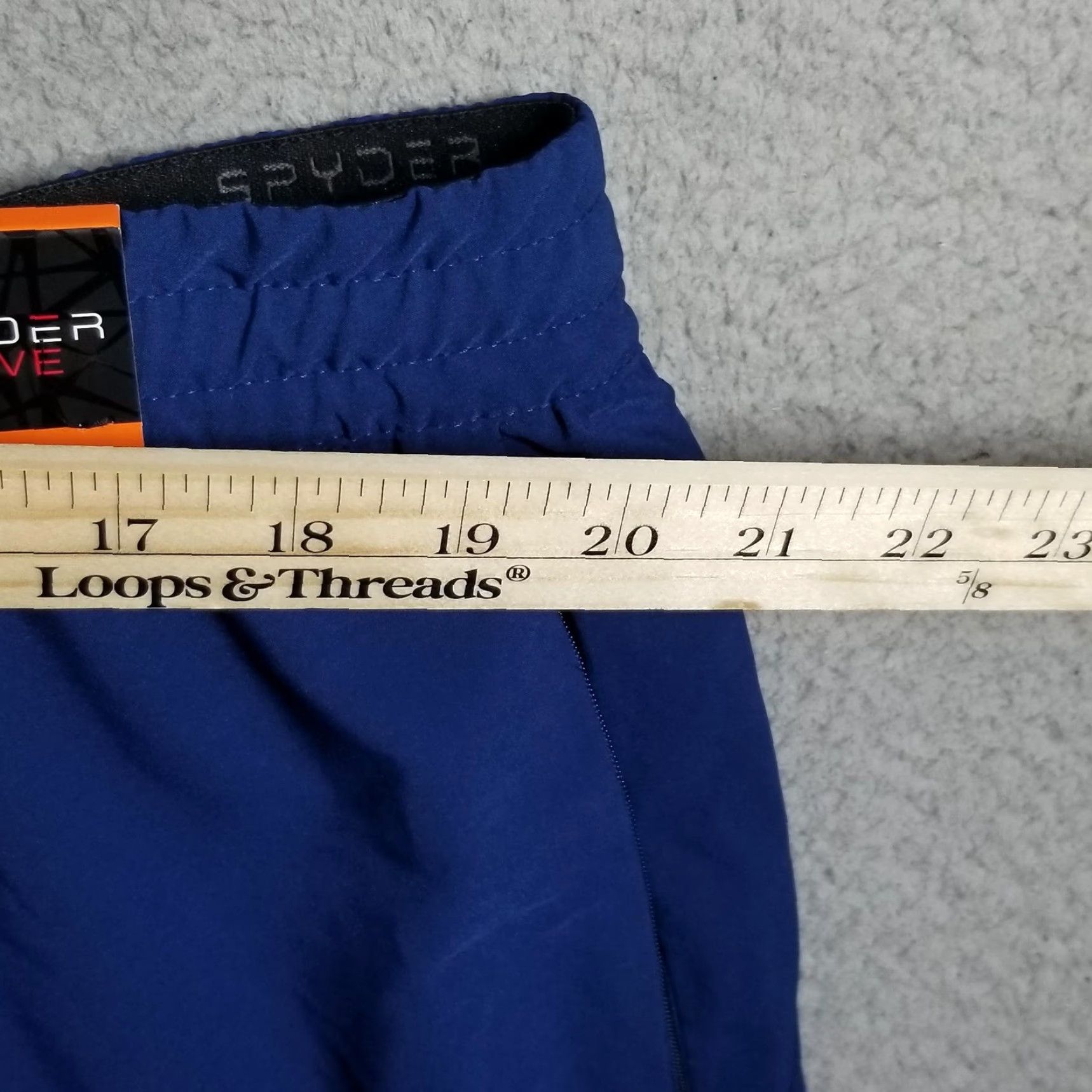 Spyder Spyder Active ProWeb Shorts Mens 2XL Blue 7" Stretch Pockets Running Gym Training Walking Athletic Shorts Mens 2XL Blue Size US 39 - 4 Thumbnail