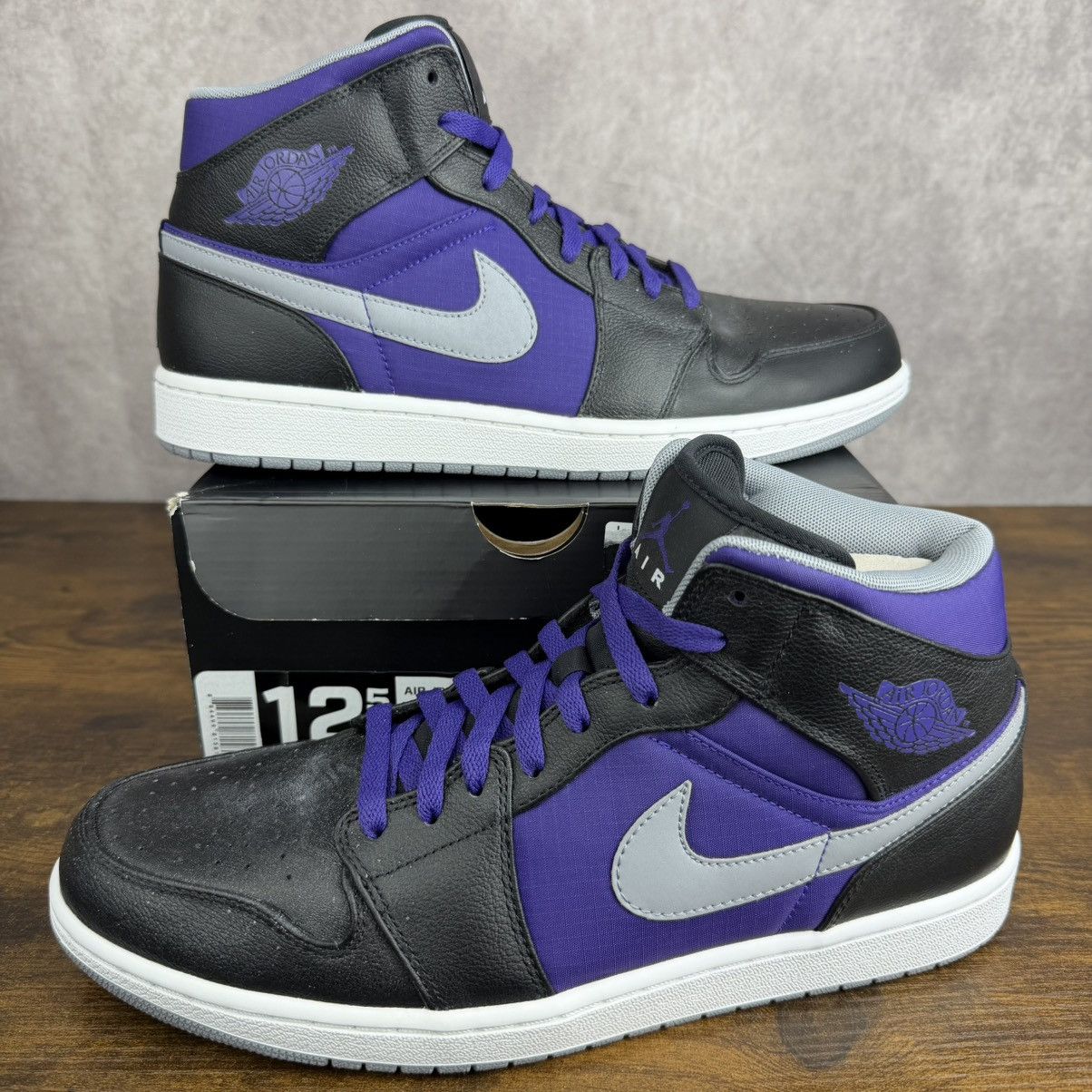 Jordan Brand NEW Air Jordan 1 Retro Phat Court Purple 364770-018 Men’s OG Size US 12.5 / EU 45-46 - 2 Thumbnail