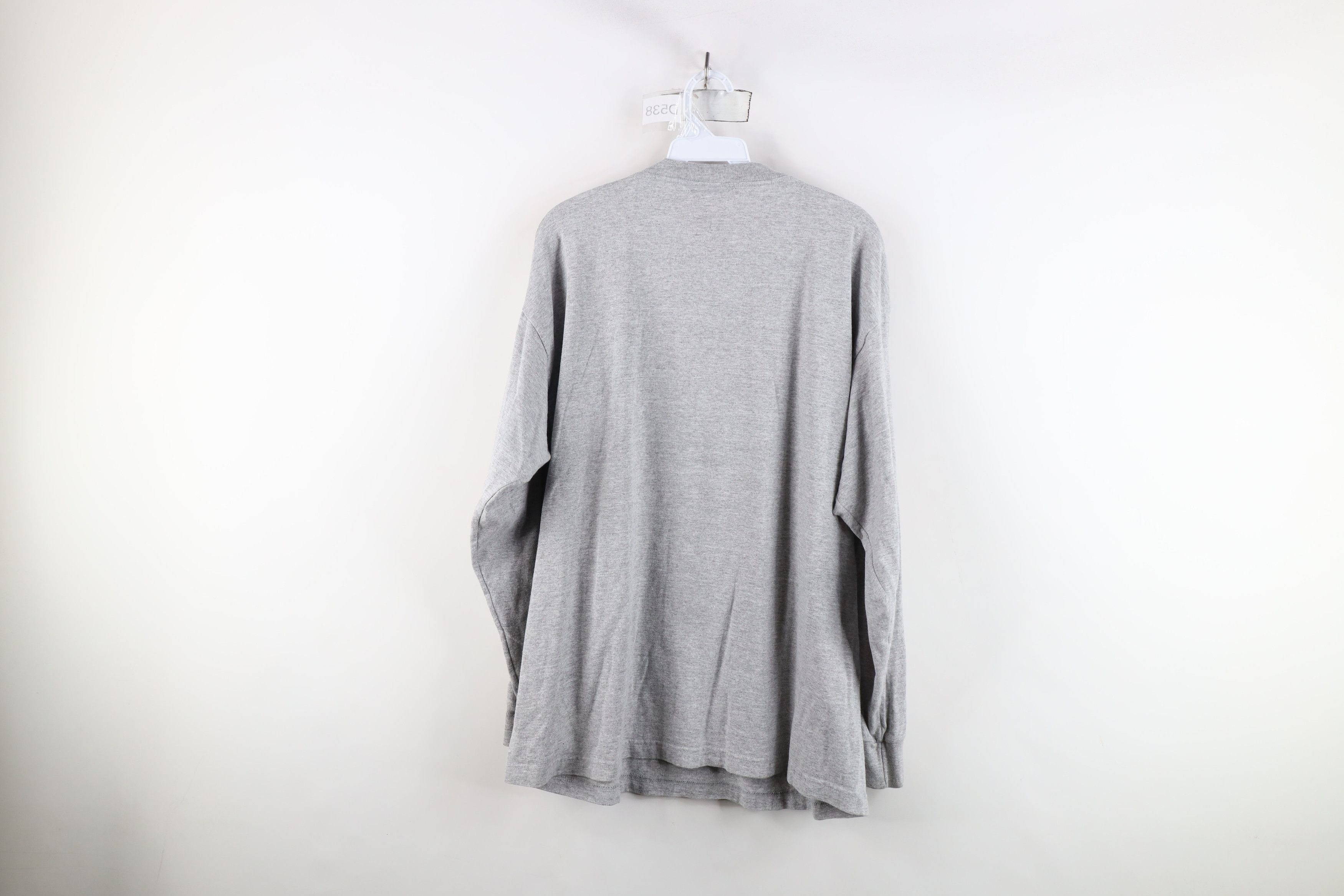 Puma × Vintage Vintage 90s Puma Browns Football Long Sleeve T-Shirt Gray Size US L / EU 52-54 / 3 - 11 Thumbnail