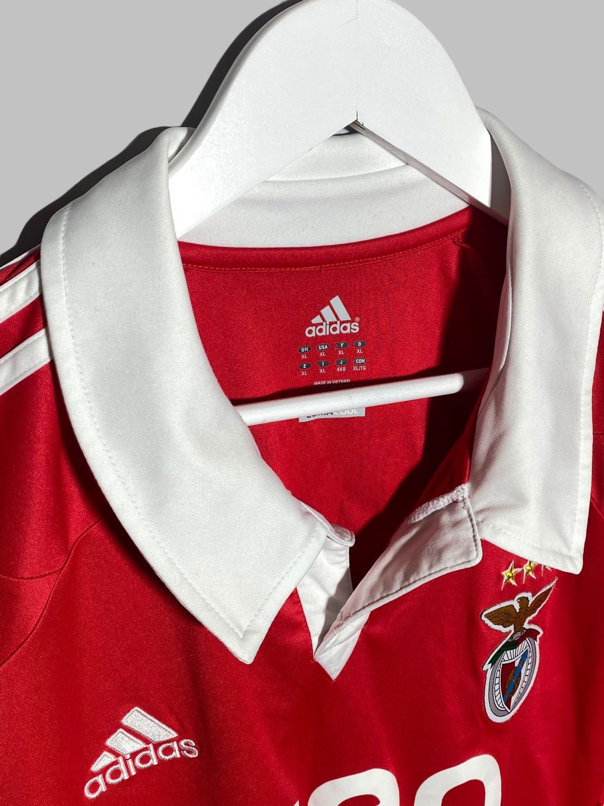 Adidas Adidas SL Benfica 2012/13 Home Football Shirt Size US XL / EU 56 / 4 - 15 Thumbnail