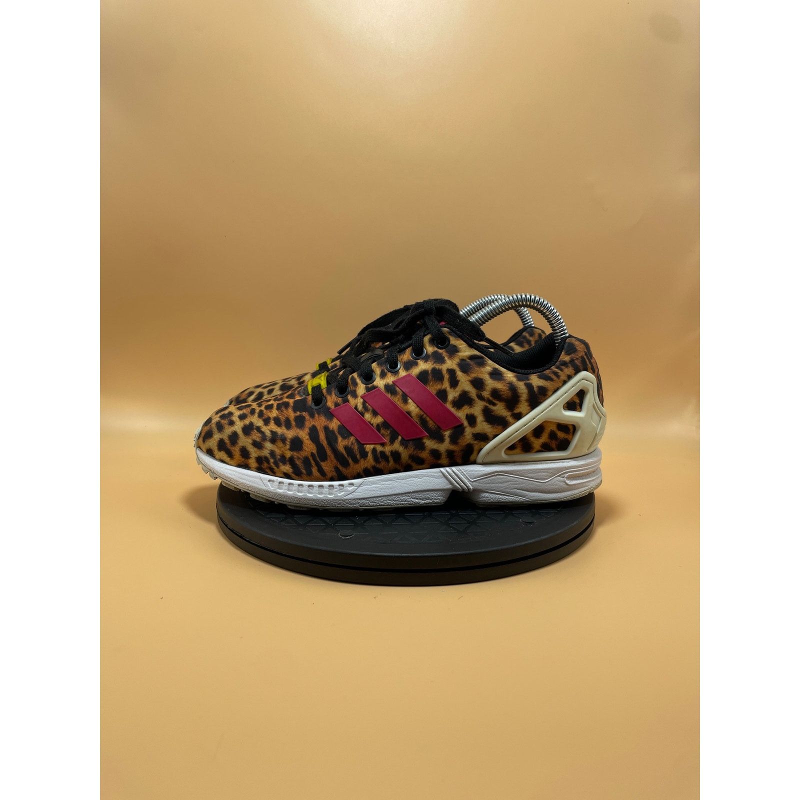 Adidas brown zx flux animal best sale