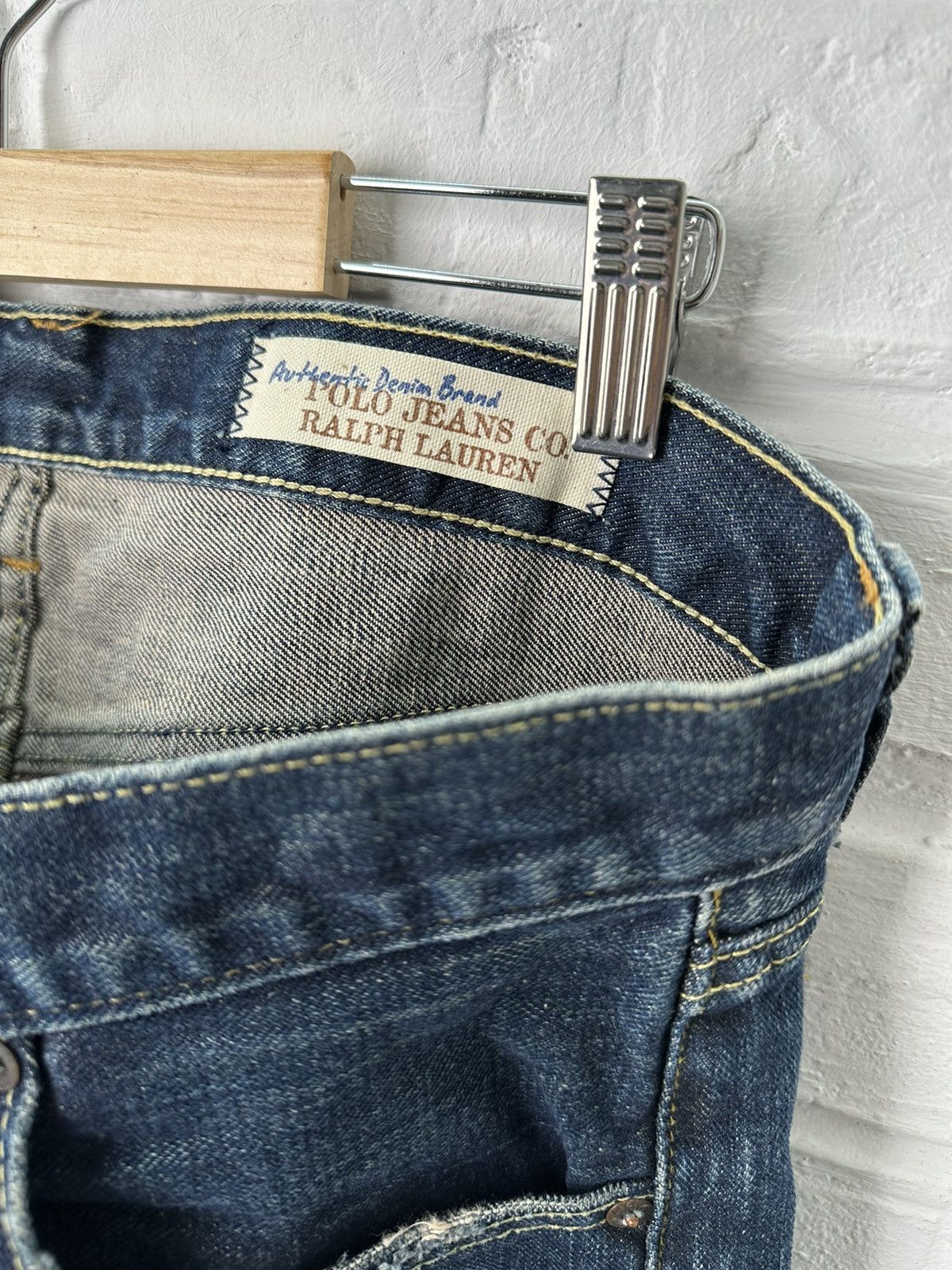 Polo Ralph Lauren × Ralph Lauren × Vintage Vintage Polo Ralph Lauren Flared Jeans Size US 32 / EU 48 - 7 Thumbnail