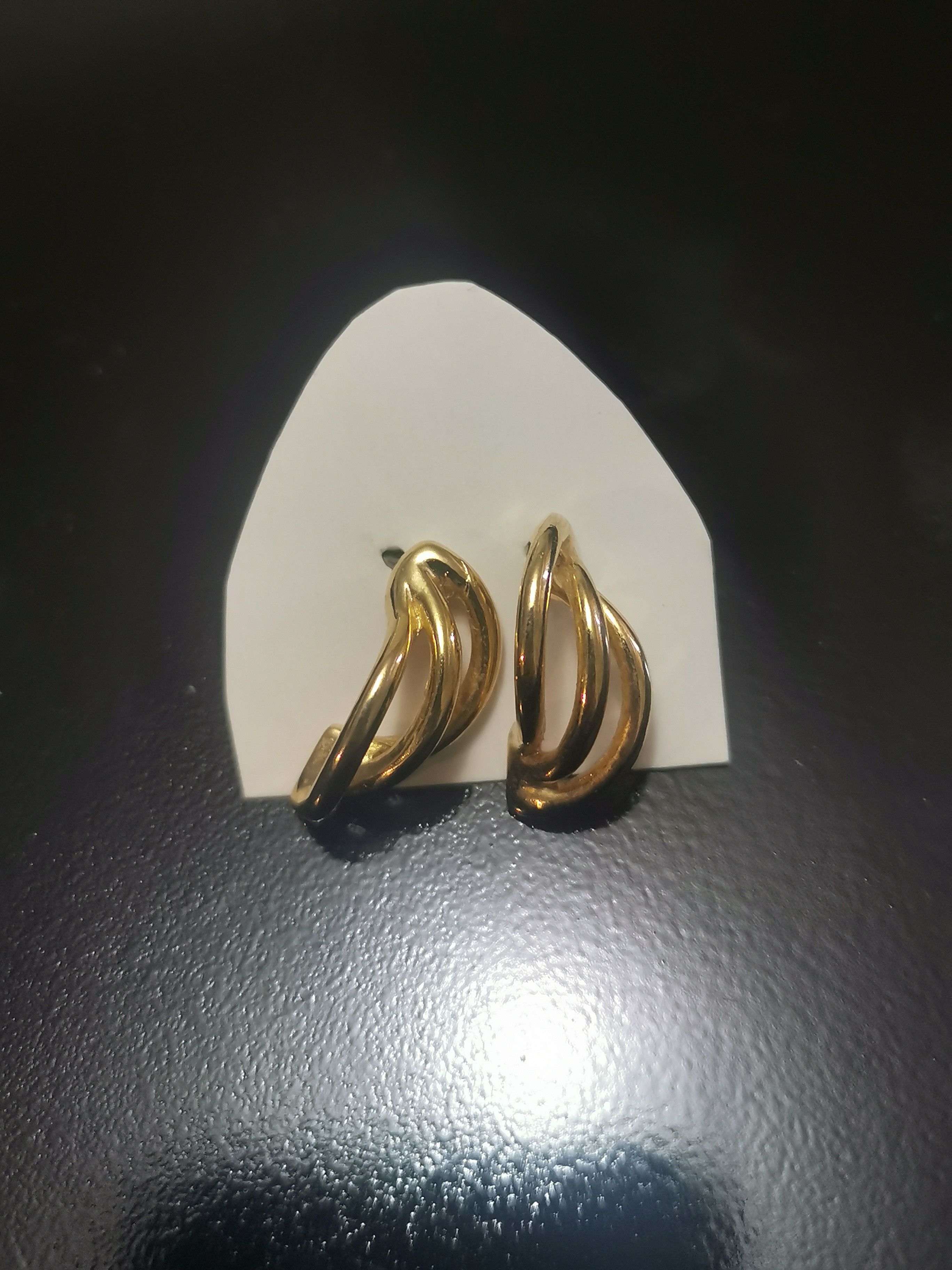 Jewelry Gold drop earrings Size ONE SIZE - 1 Preview