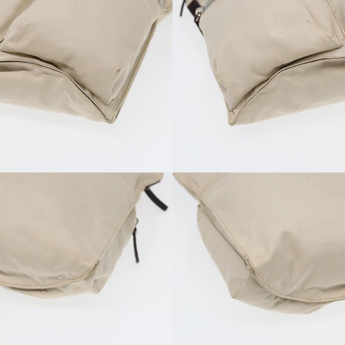 Fendi FENDI Shoulder Bag Canvas Leather Beige Brown Silver Size ONE SIZE - 10 Thumbnail