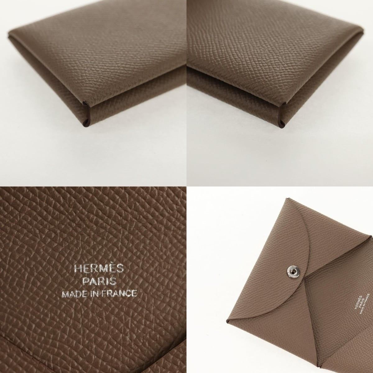 Hermes Hermes Calvi Coin Purse Size ONE SIZE - 6 Thumbnail