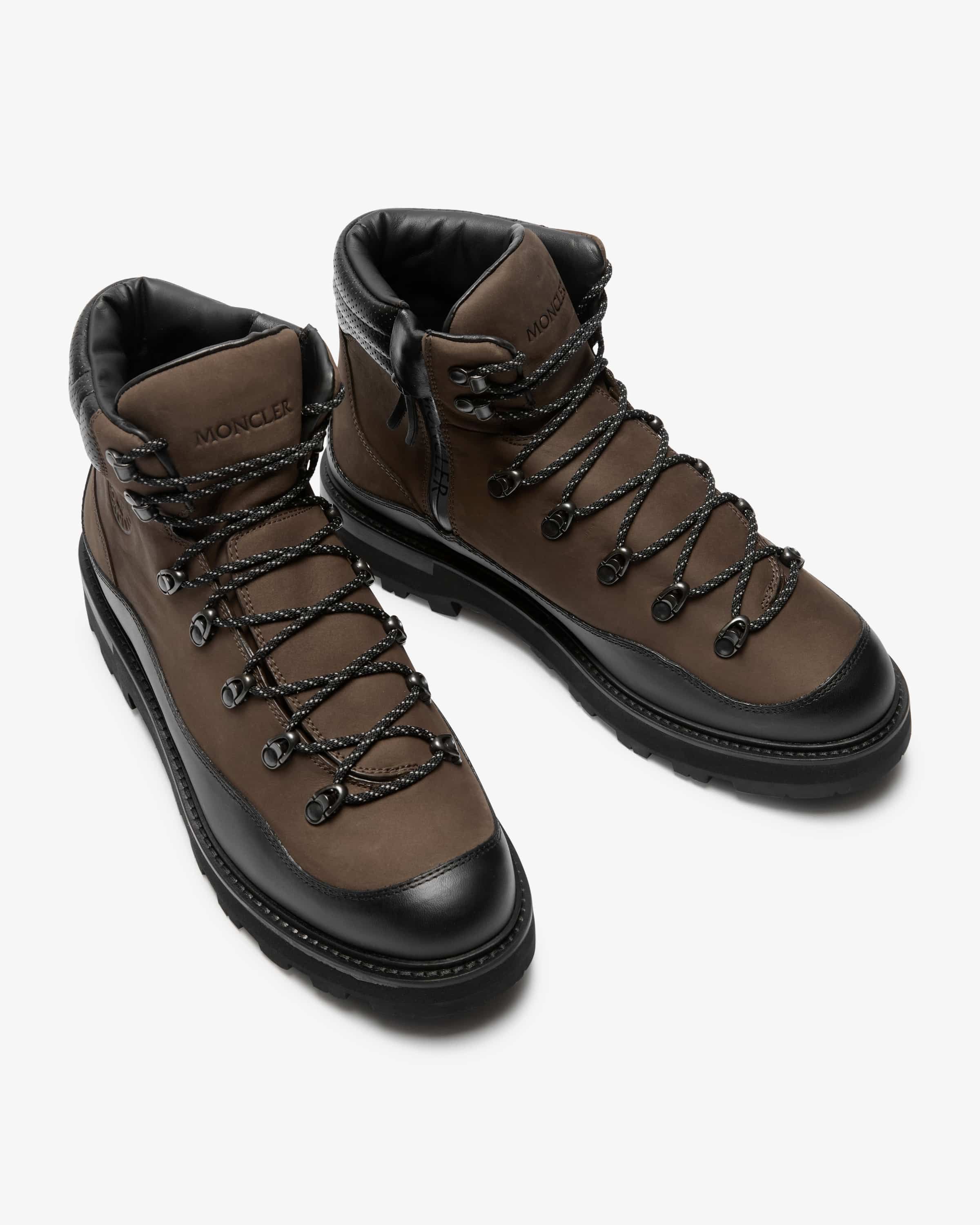 Moncler o1y0225 Ankle Boots in Dark Brown/Black Size US 8 / EU 41 - 3 Thumbnail