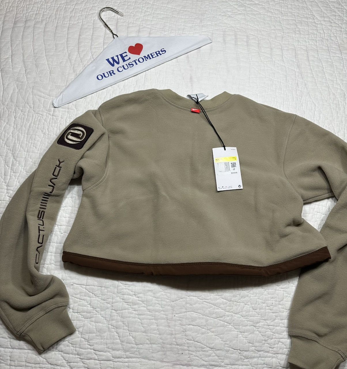 Nike × Travis Scott Travis Scott Cactus Jack Nike Women’s NRG Crewneck/Small Size S / US 4 / IT 40 - 2 Thumbnail