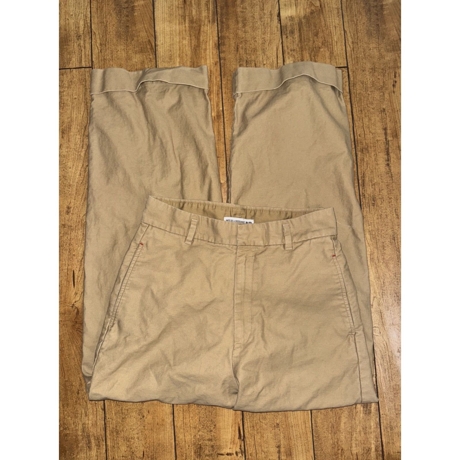 Uniqlo Uniqlo Chino Pants Mens 28x30 Tan Brown Straight Casual Regular 28 Ines De La Fressange Size 28" / US 6 / IT 42 - 4 Thumbnail