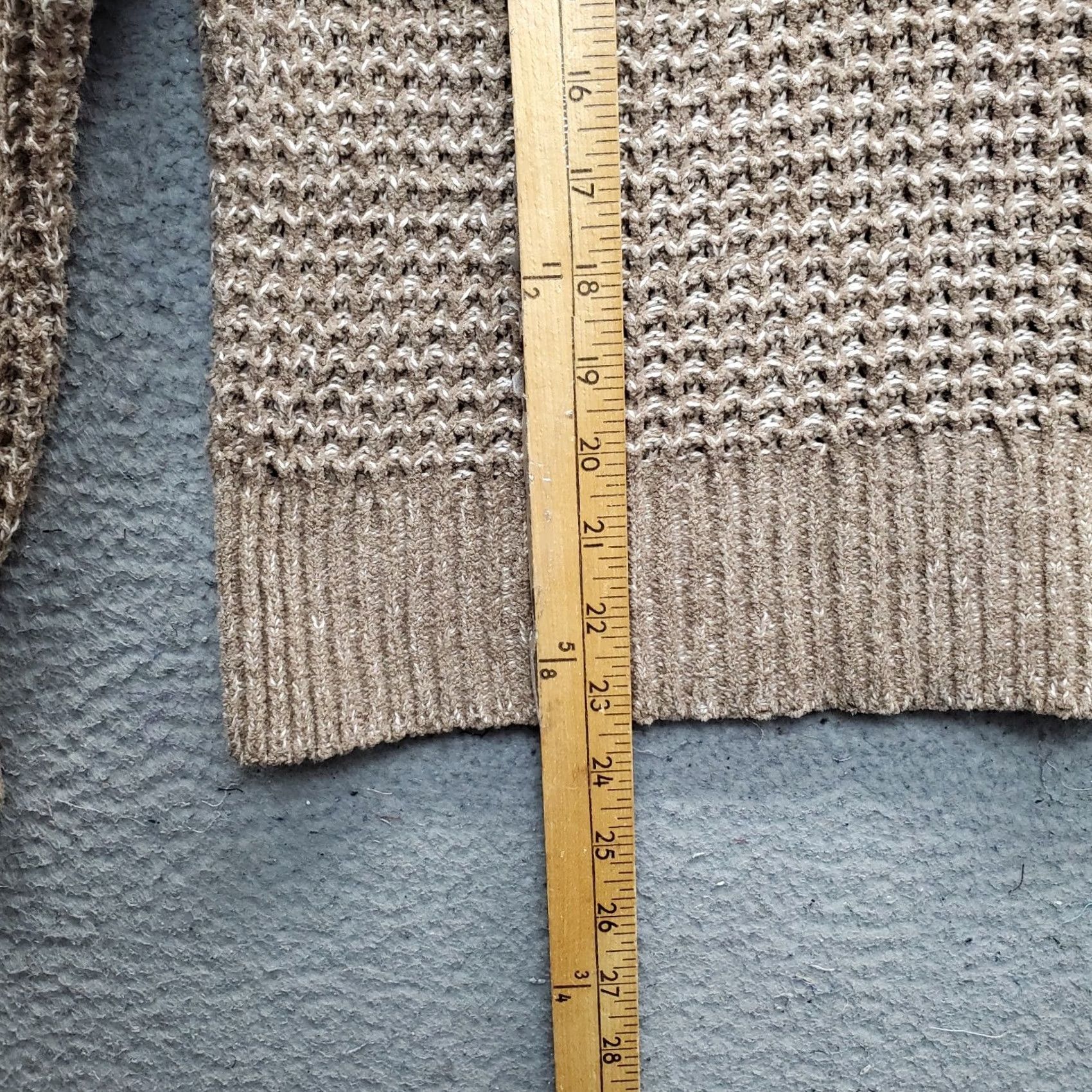 American Eagle Outfitters American Eagle Outfitters Sweater Womens XS Multicolor Chunky Knit Mock Neck Pullover Knit Pattern Striped Winter Fall Size XS / US 0-2 / IT 36-38 - 3 Thumbnail