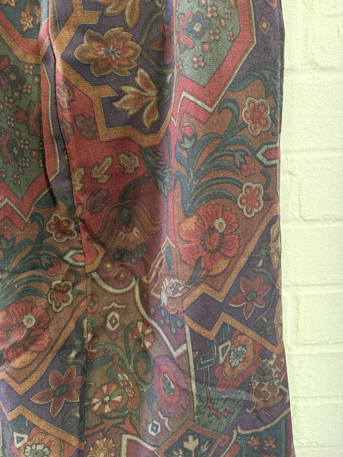 Designer St Michael Women's Patterned Skirt UK Size 14 Size 32" / US 10 / IT 46 - 4 Thumbnail