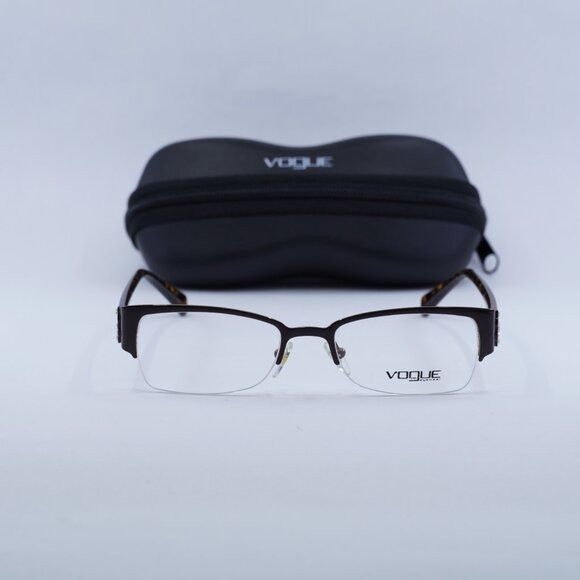 Vogue 🕶️New Vogue VO4014B 934 Brown Eyeglasses 50mm Size ONE SIZE - 3 Thumbnail