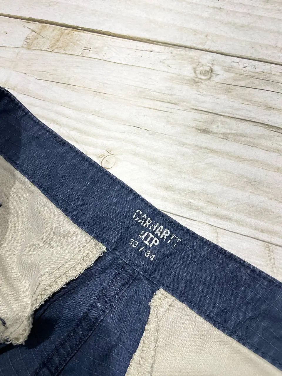 Carhartt Vintage Carhartt WIP Cargo Pants Distrissed Work Size US 33 - 8 Thumbnail