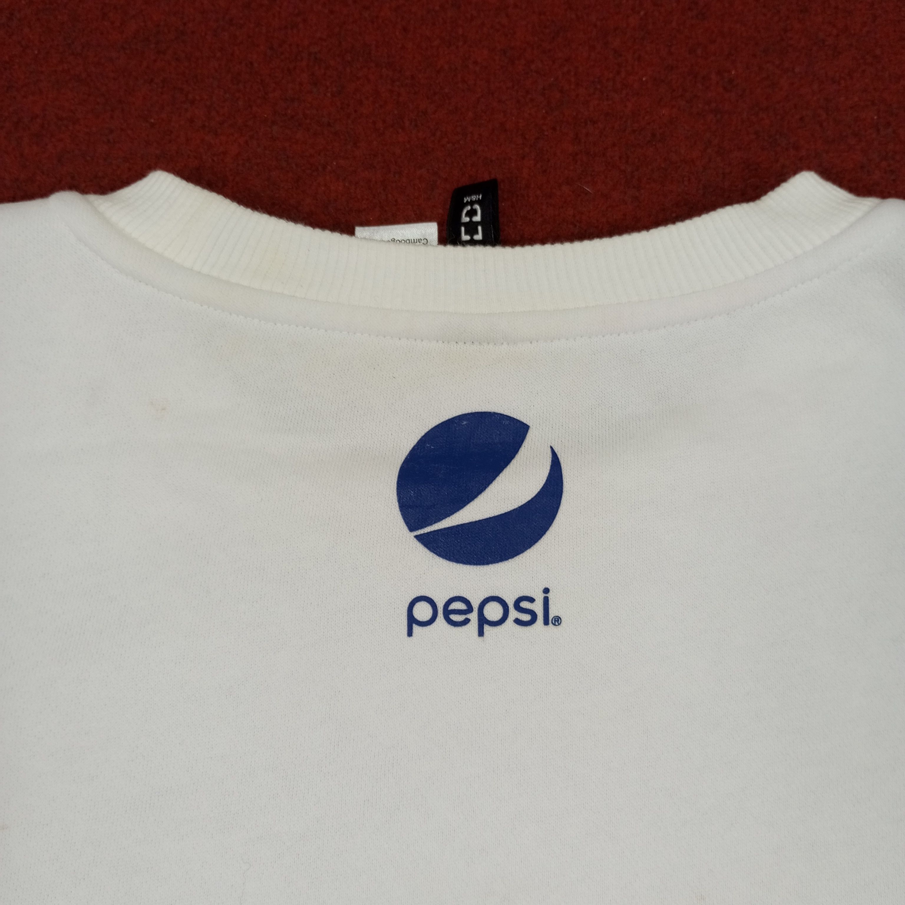 Pepsi Pepsi Center Logo Design Sweatshirt Size M / US 6-8 / IT 42-44 - 4 Thumbnail